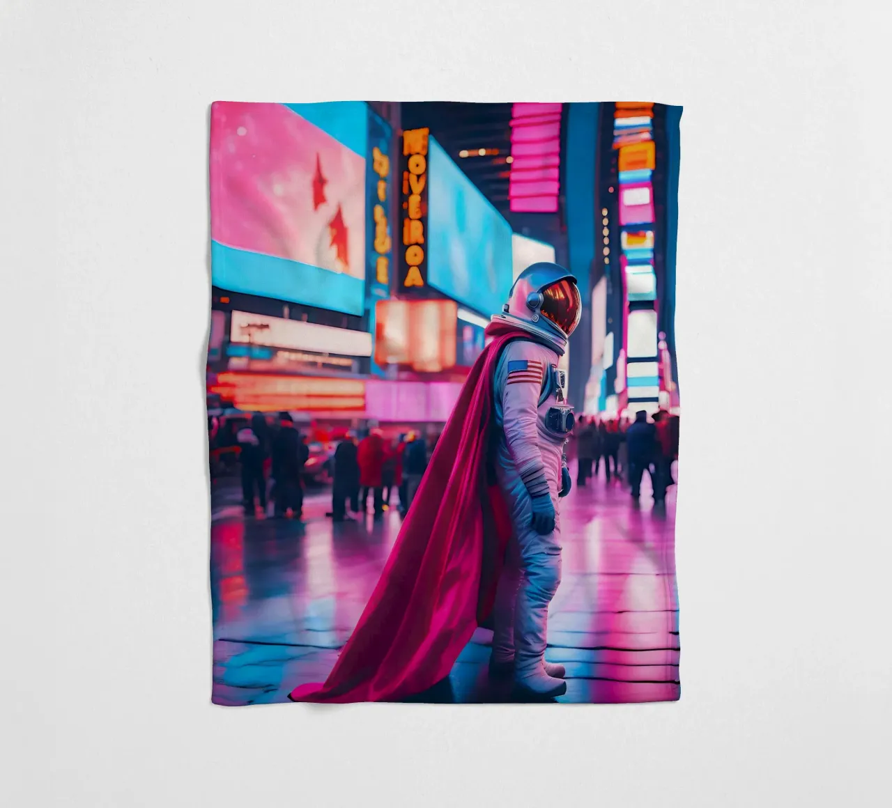 Astronauta urbano coperta in pile da ICONICA Art Studio