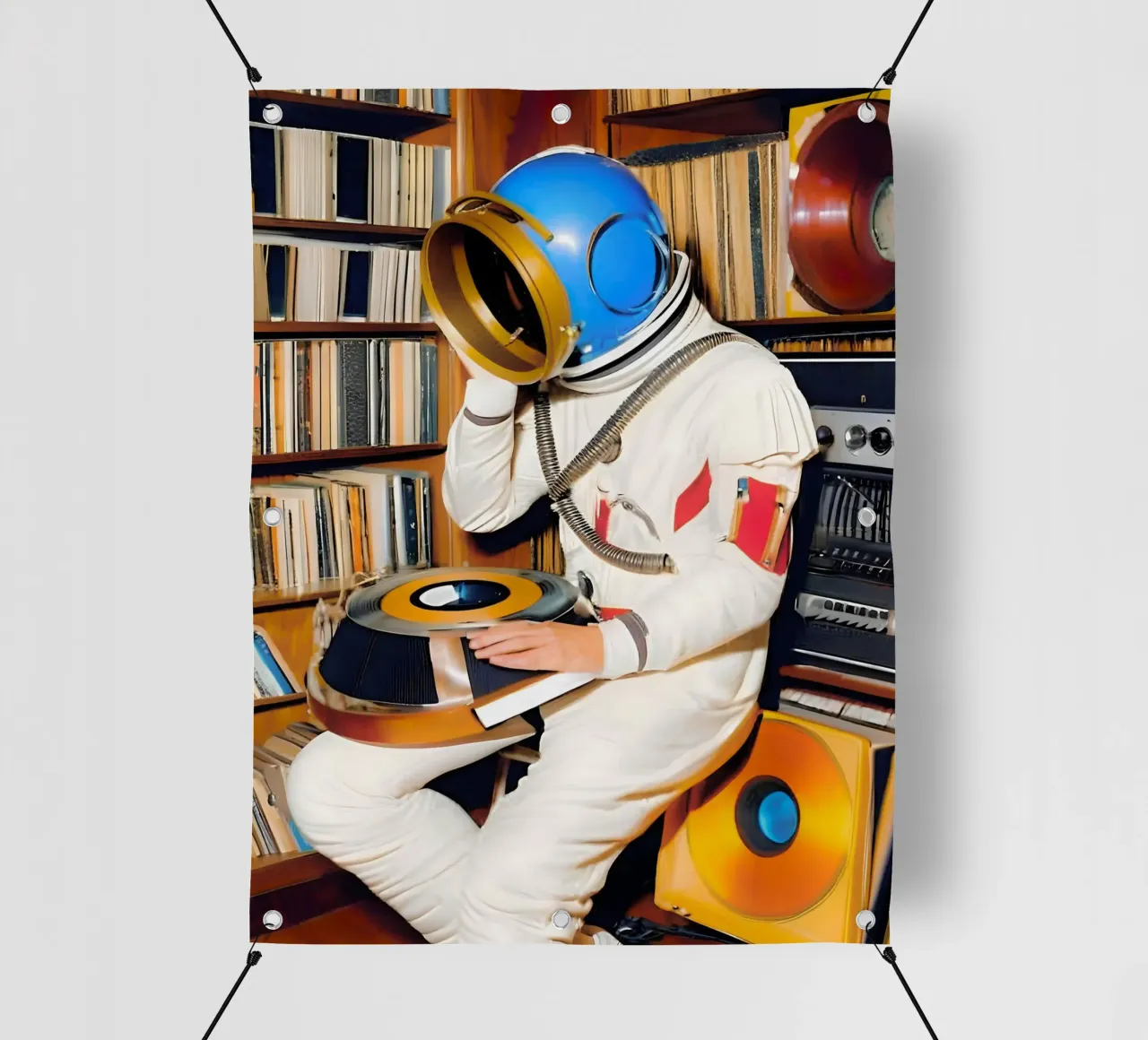 Sulla frequenza dello spazio telo in pvc da ICONICA Art Studio