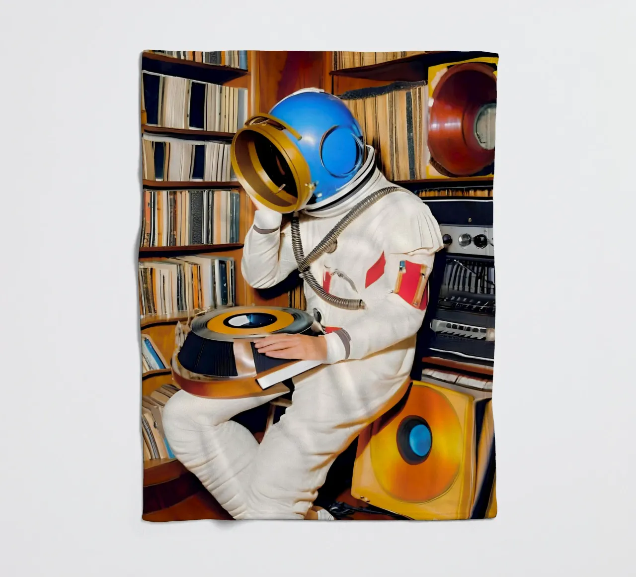 Sulla frequenza dello spazio coperta in pile da ICONICA Art Studio