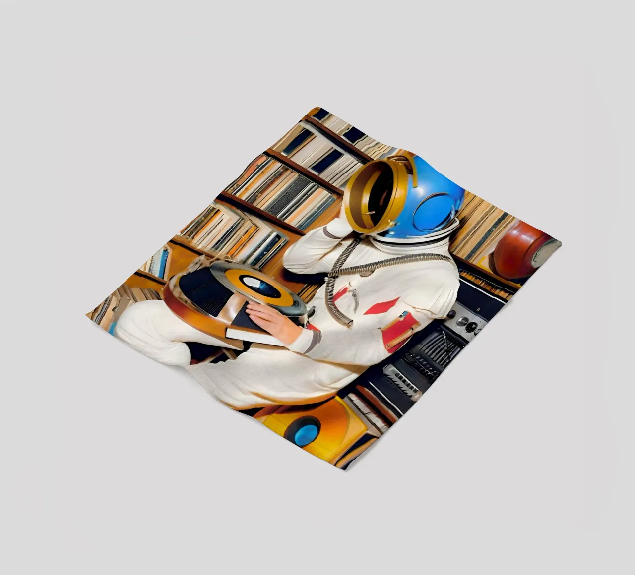 Sulla frequenza dello spazio coperta in pile da ICONICA Art Studio