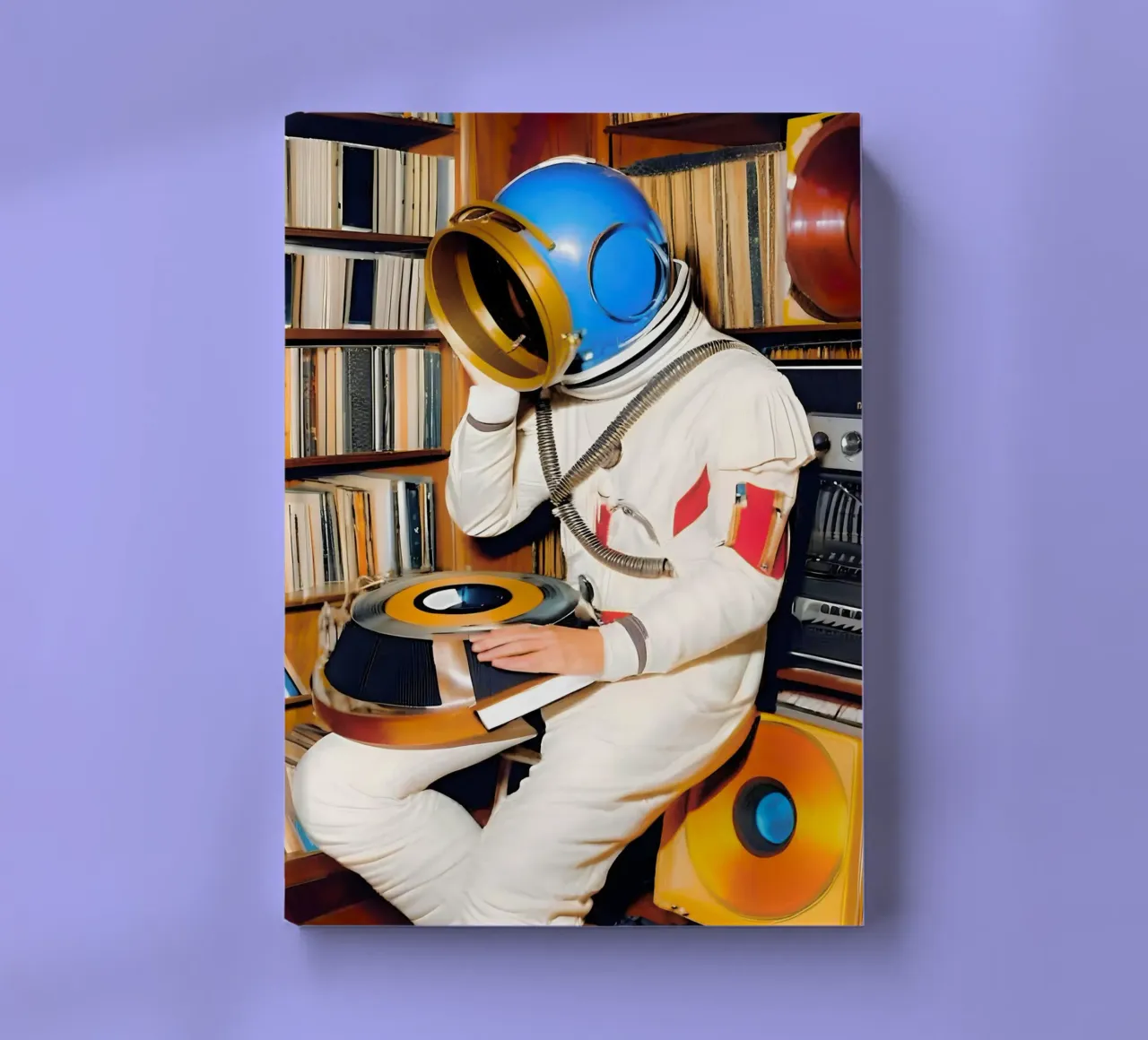 On the Frequency of Space notebook by ICONICA Art Studio