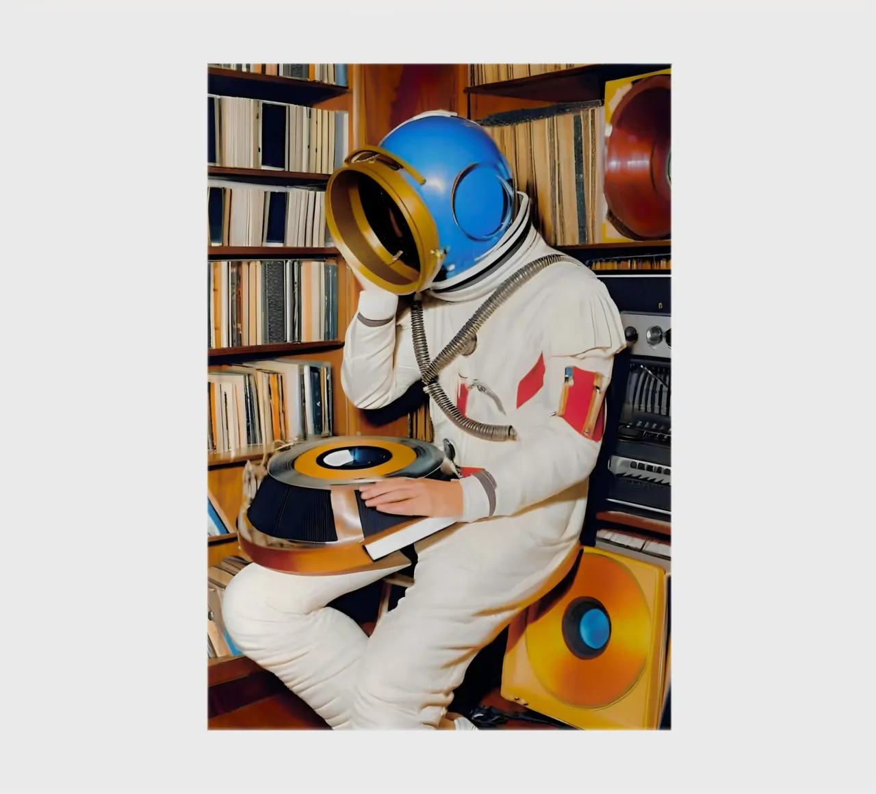 On the Frequency of Space notebook by ICONICA Art Studio