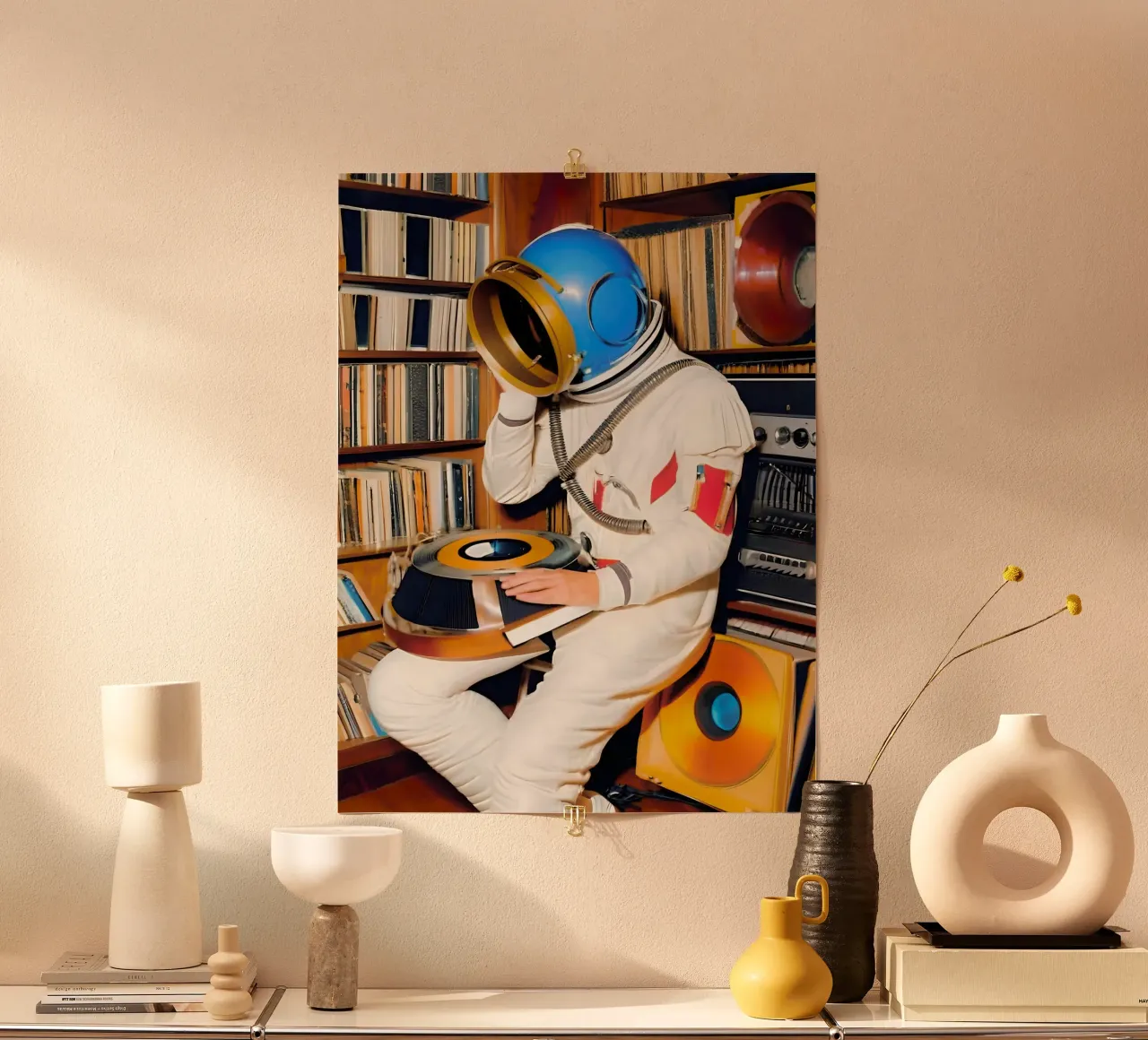 Sulla frequenza dello spazio carta hahnemühle da ICONICA Art Studio