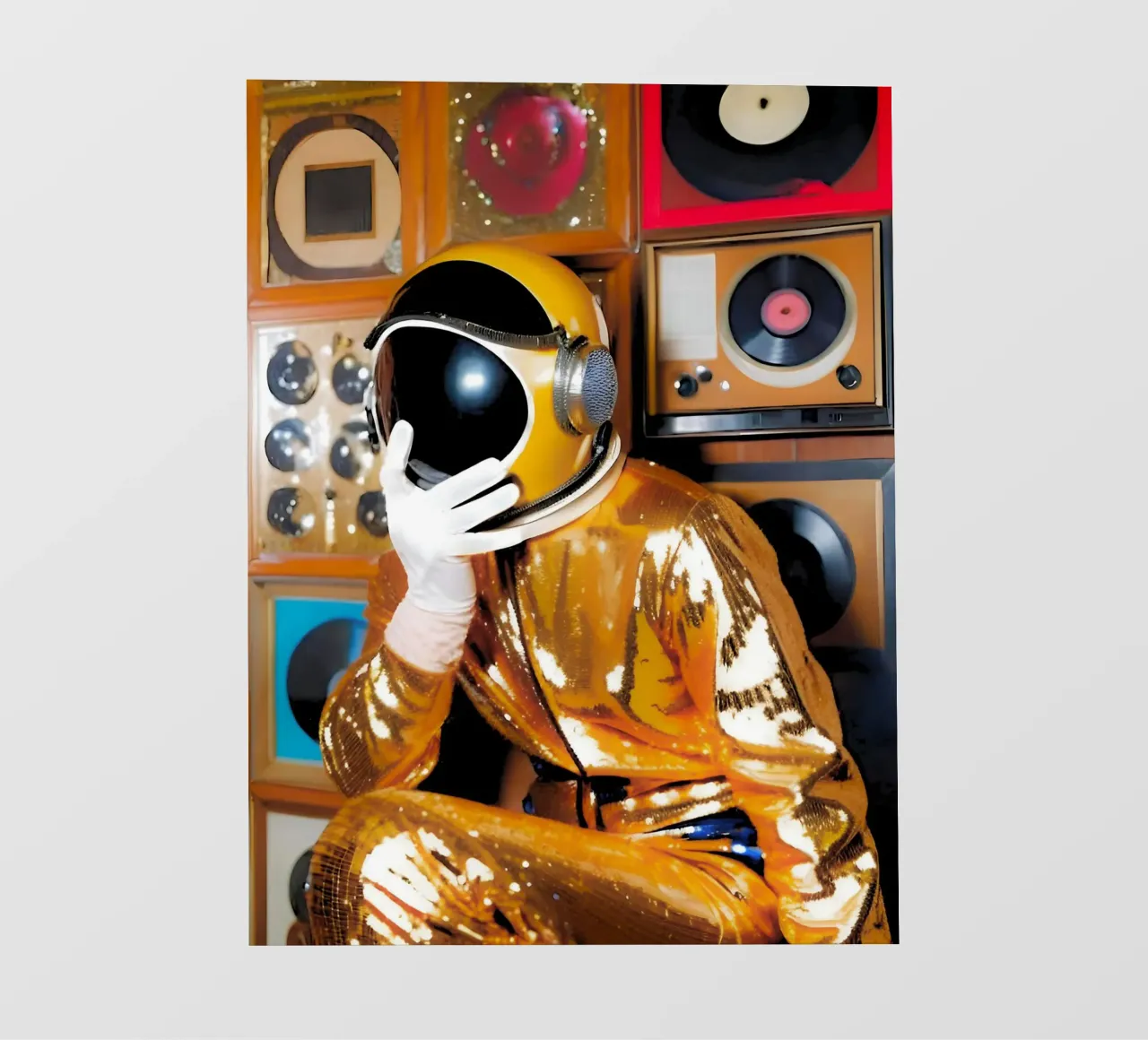 Astro Remix telo in pvc da ICONICA Art Studio
