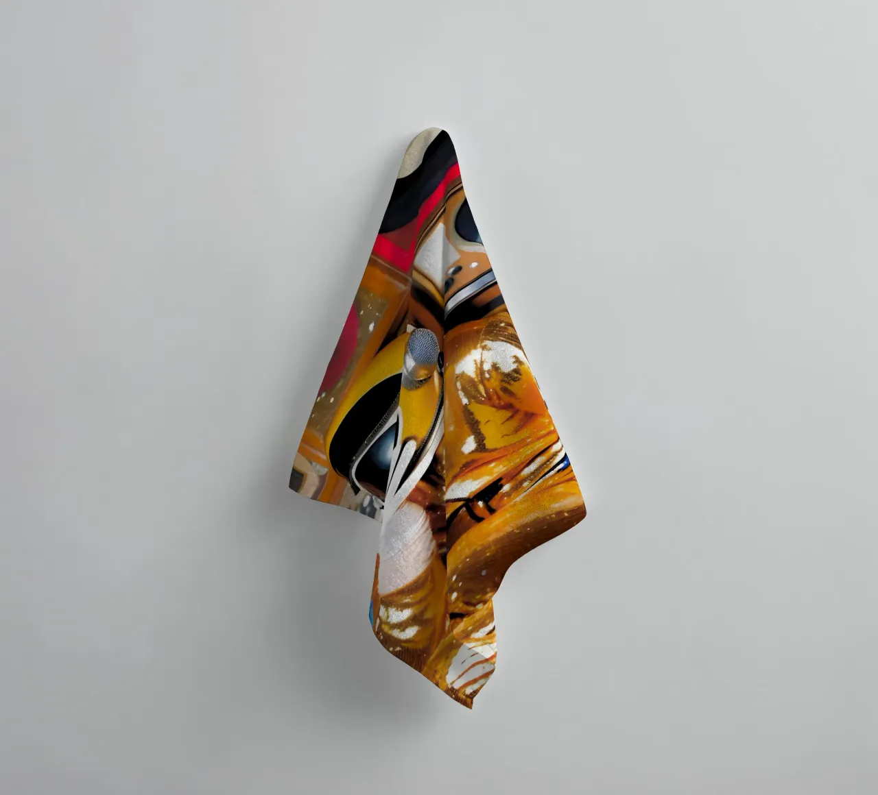 Astro Remix asciugamano da bagno da ICONICA Art Studio