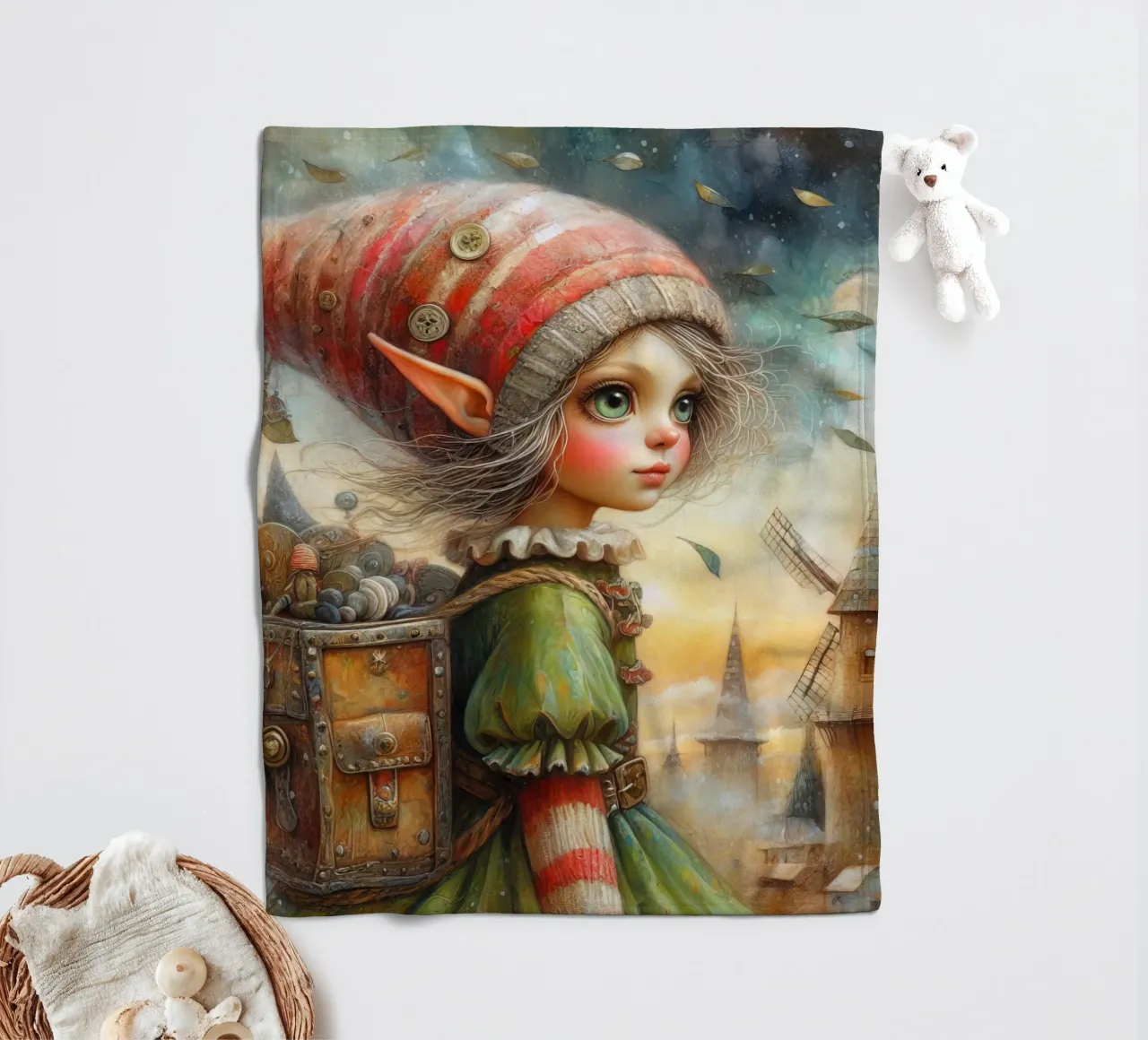 Un nome stravagante coperta in pile da 🎁 ARTVI-SHOP