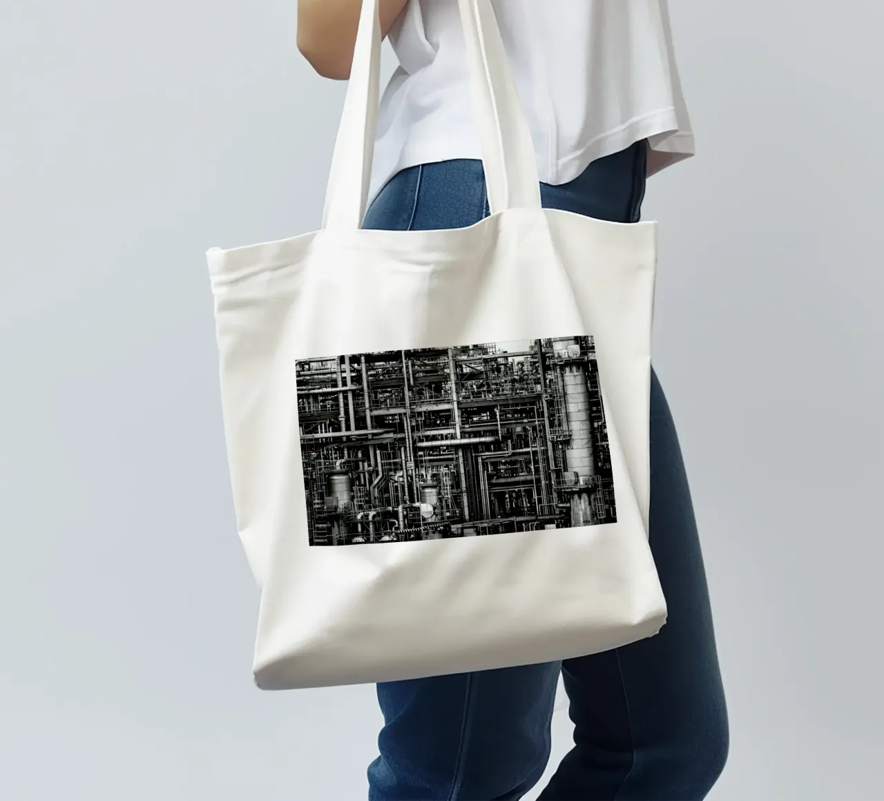 Pipe Dreams 2 borsa in juta da Simon Butterworth