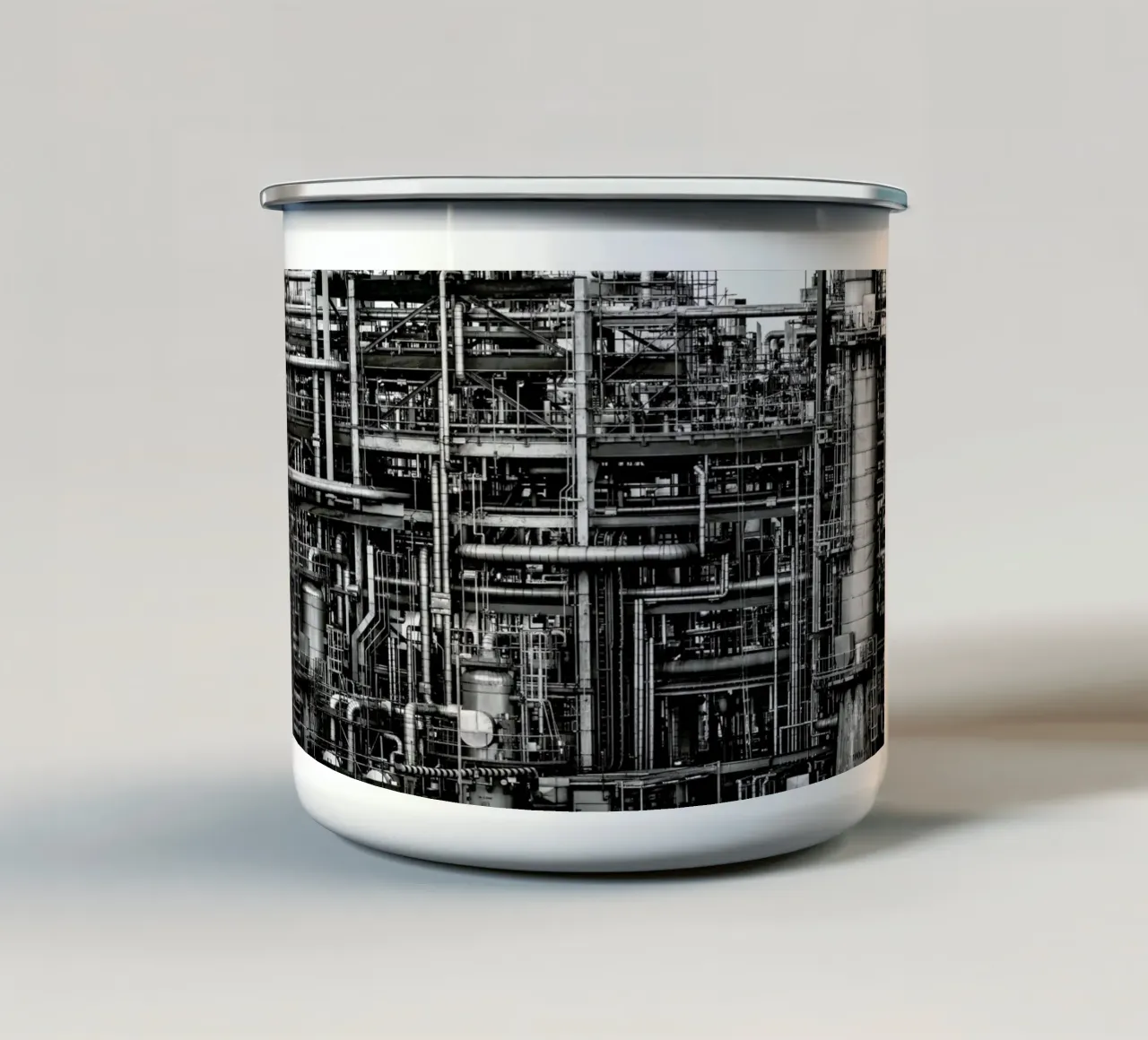 Pipe Dreams 2 tazza in smalto da Simon Butterworth