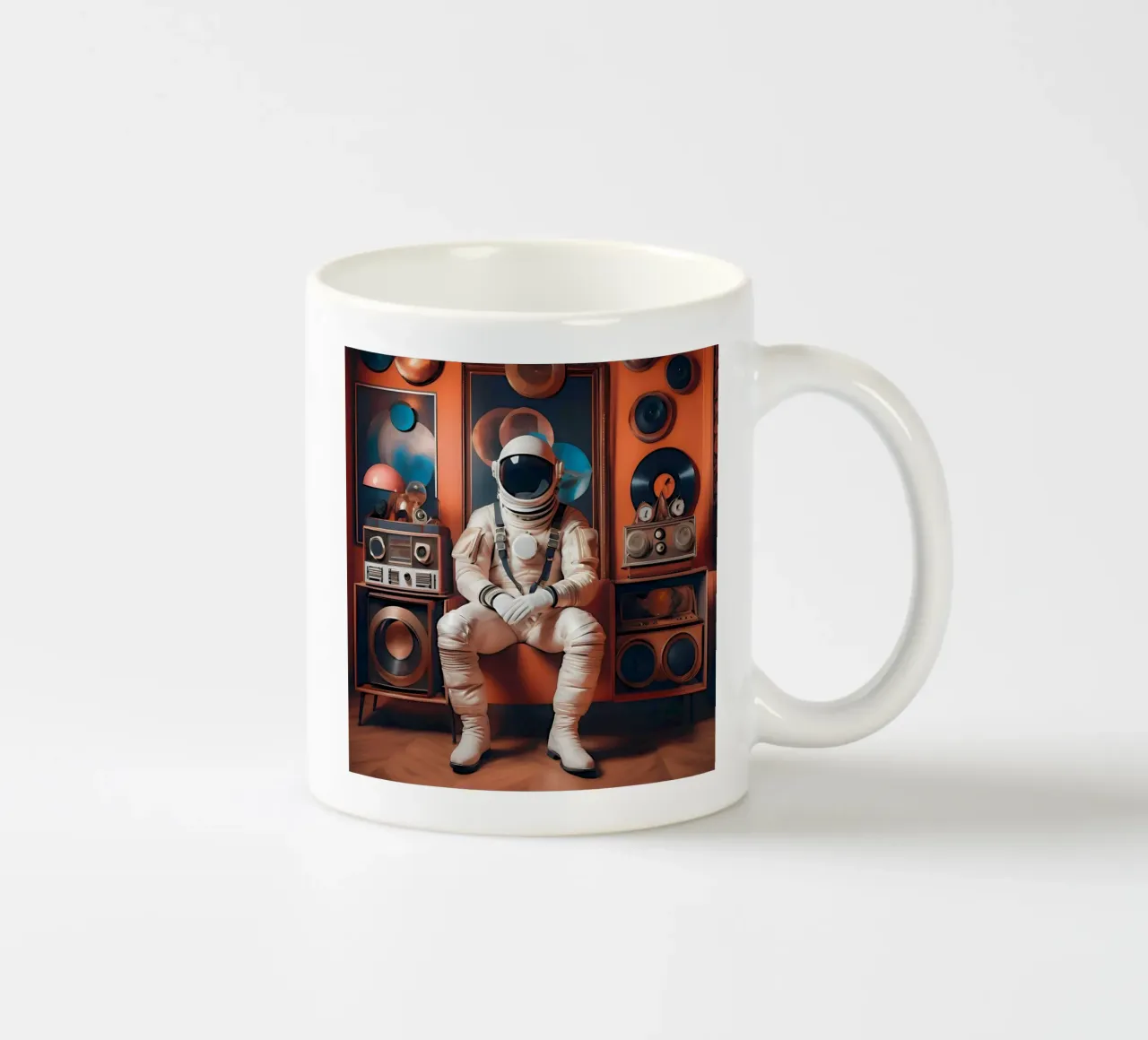 Eco Interstellar tazza in ceramica da ICONICA Art Studio