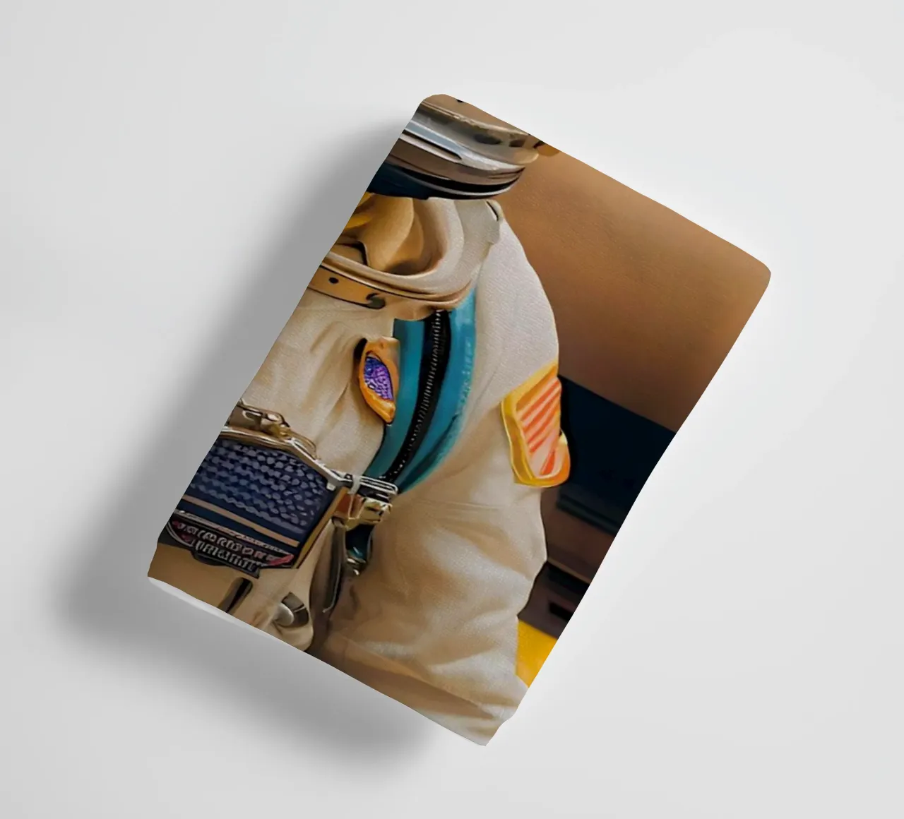 Waiting for space towel by ICONICA Art Studio