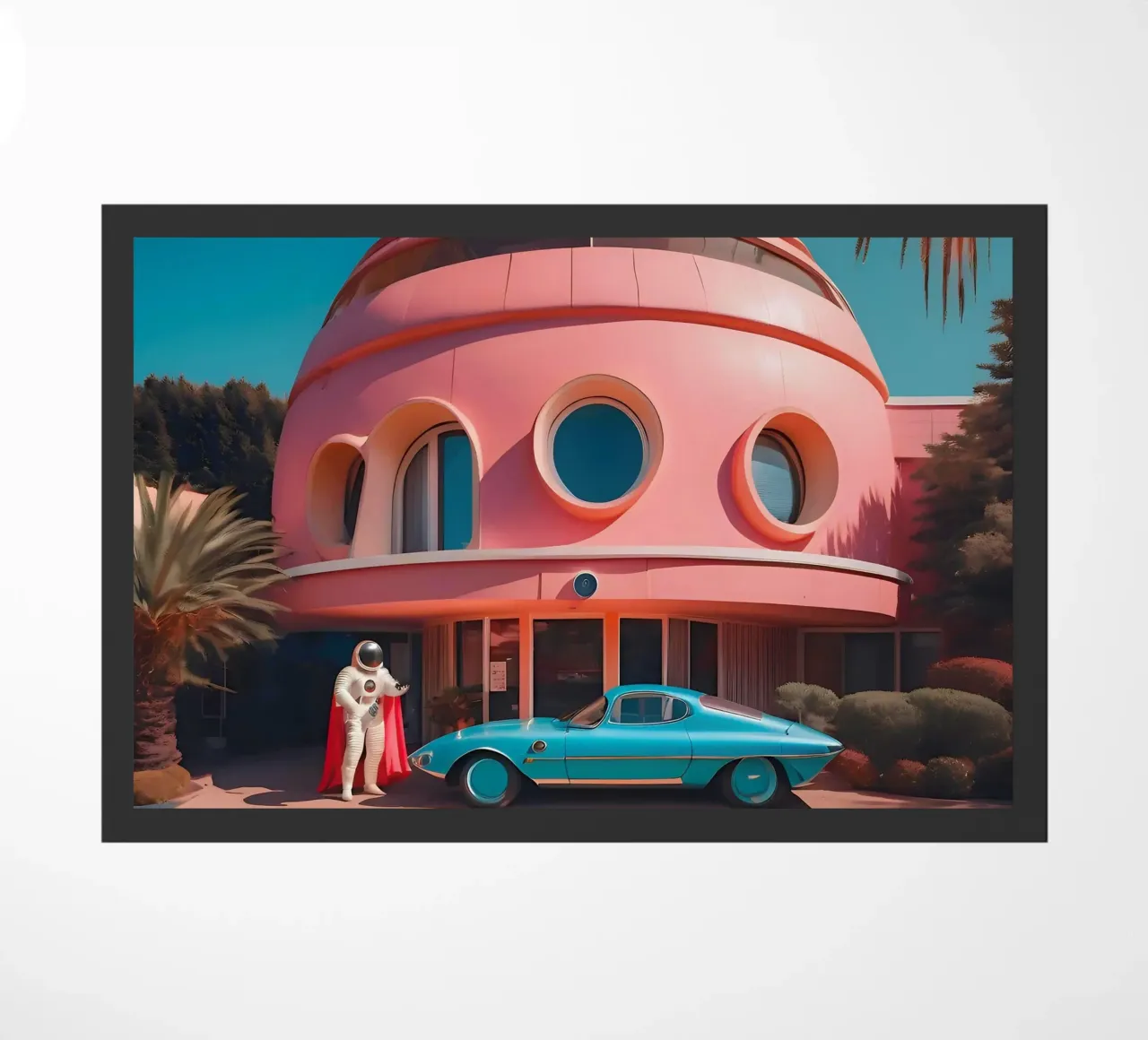 L'esploratore del passato zerbino da ICONICA Art Studio