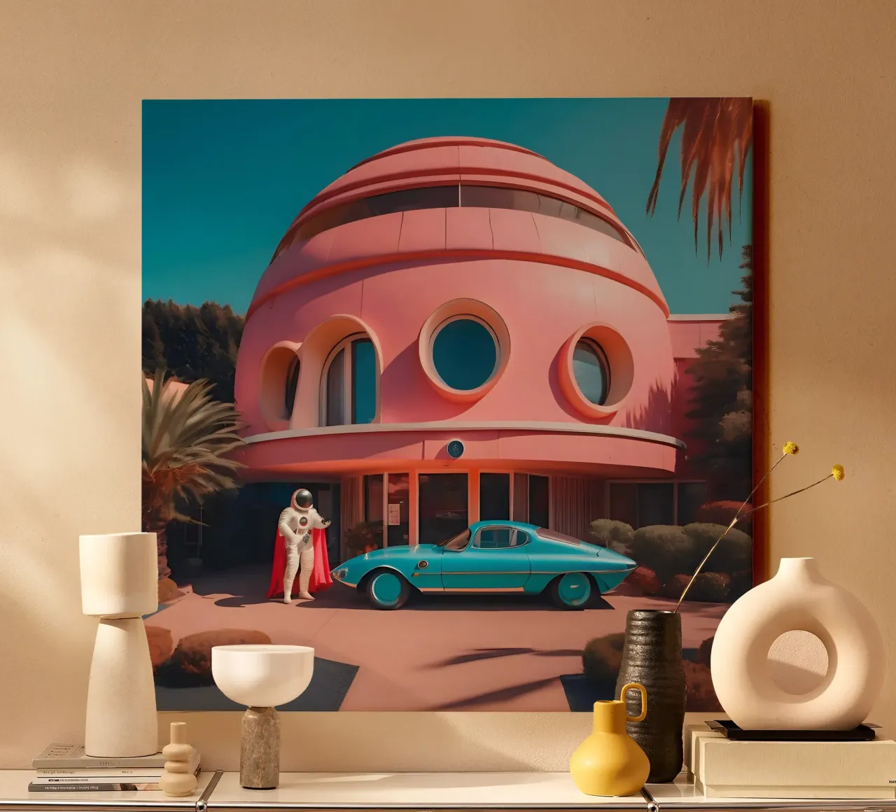 L'esploratore del passato tela da ICONICA Art Studio