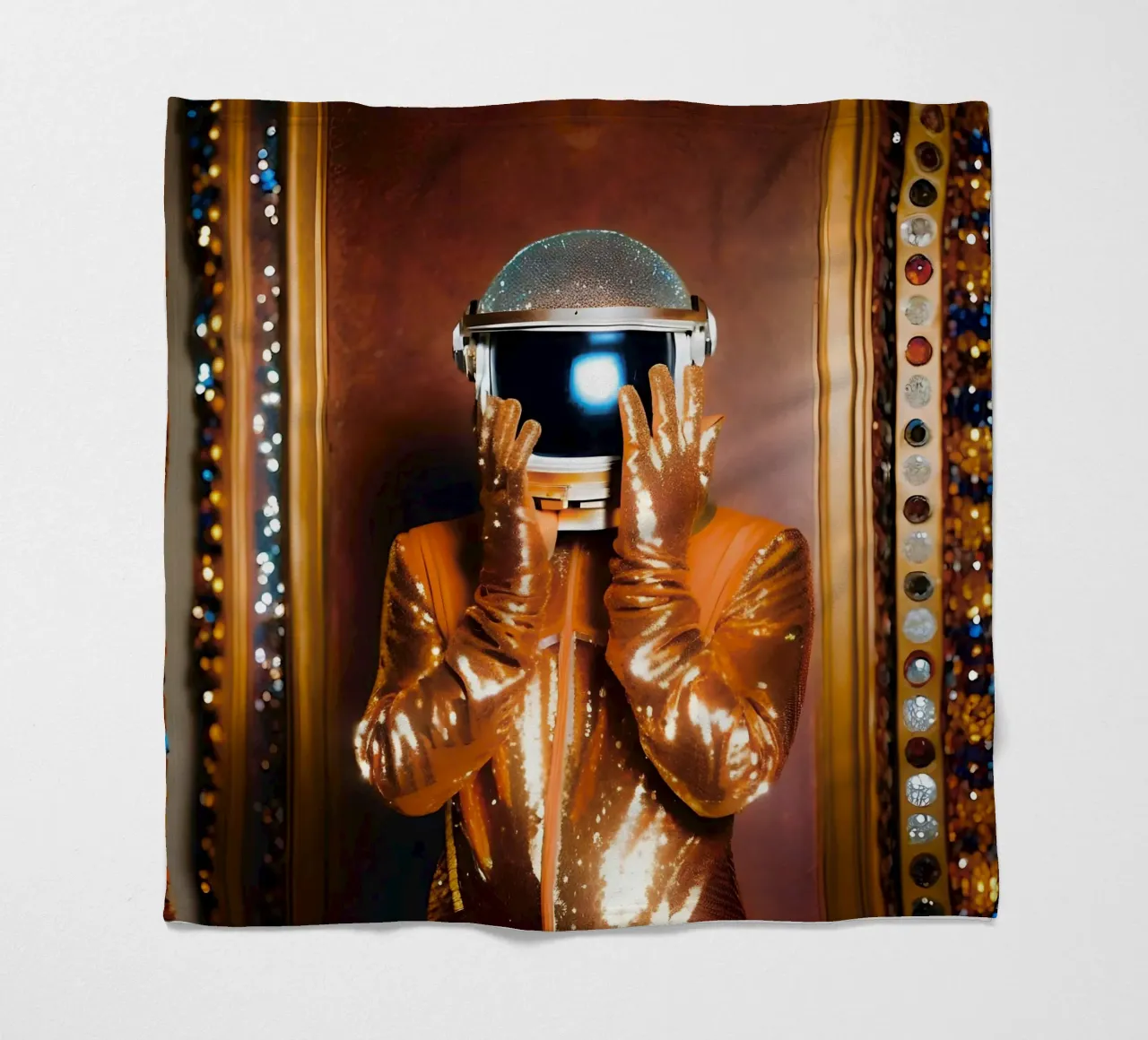L'oro dell'universo coperta in pile da ICONICA Art Studio
