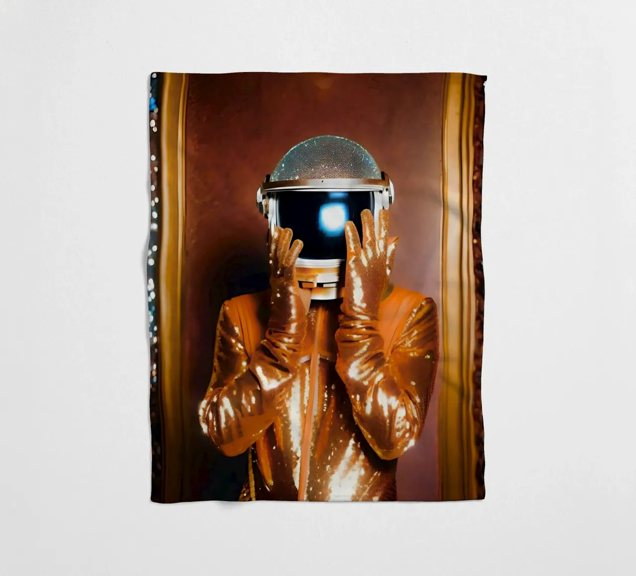 L'oro dell'universo coperta in pile da ICONICA Art Studio