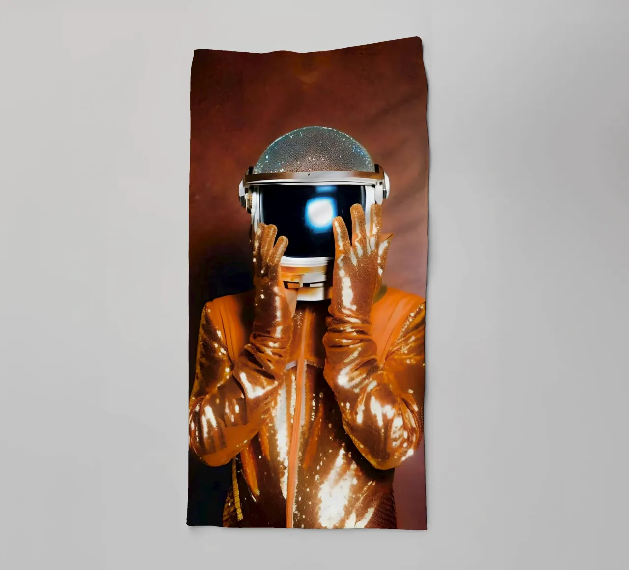 L'oro dell'universo asciugamano da bagno da ICONICA Art Studio