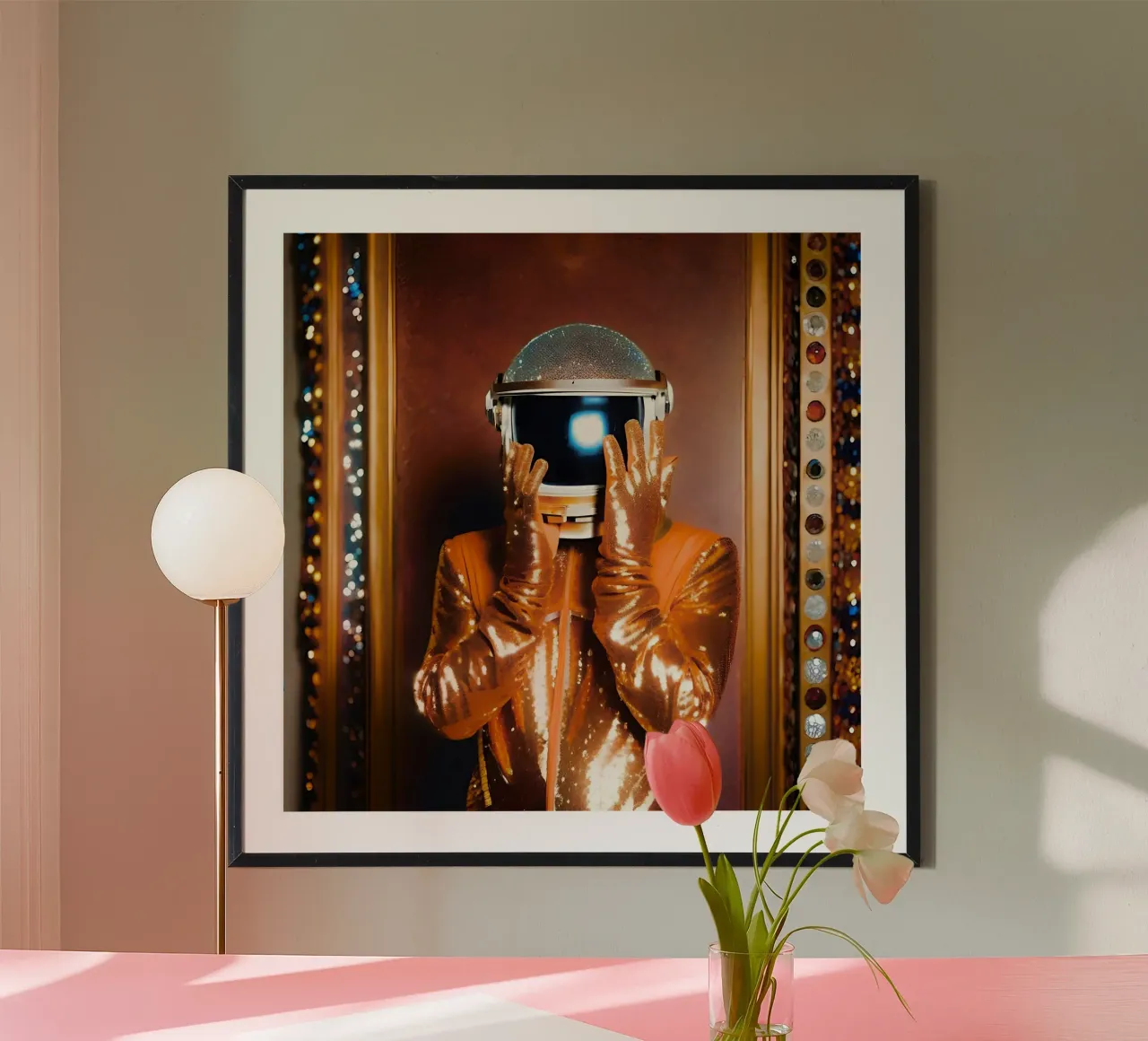 L'oro dell'universo carta hahnemühle da ICONICA Art Studio