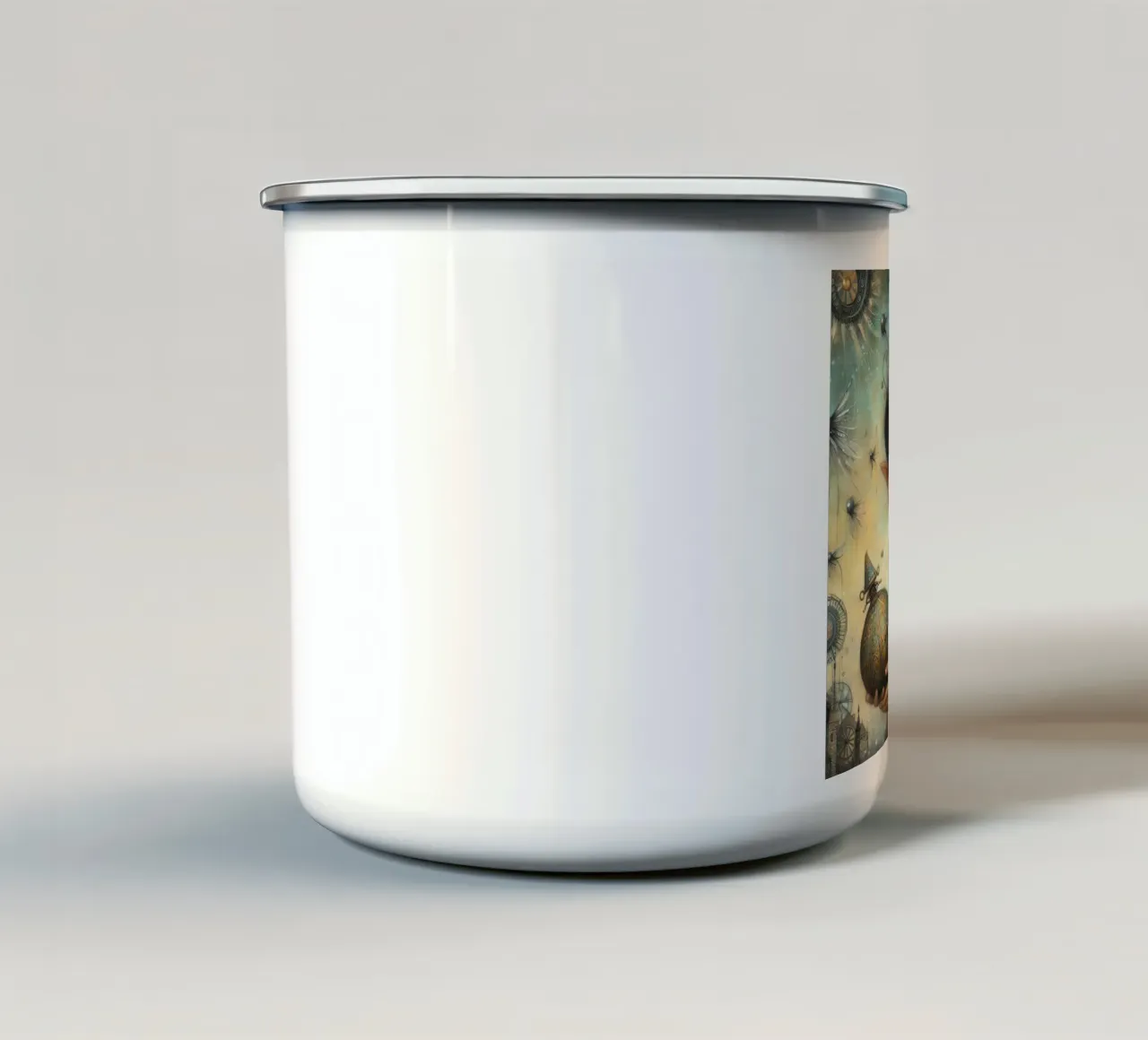 nome capriccioso tazza in smalto da ARTVI-SHOP