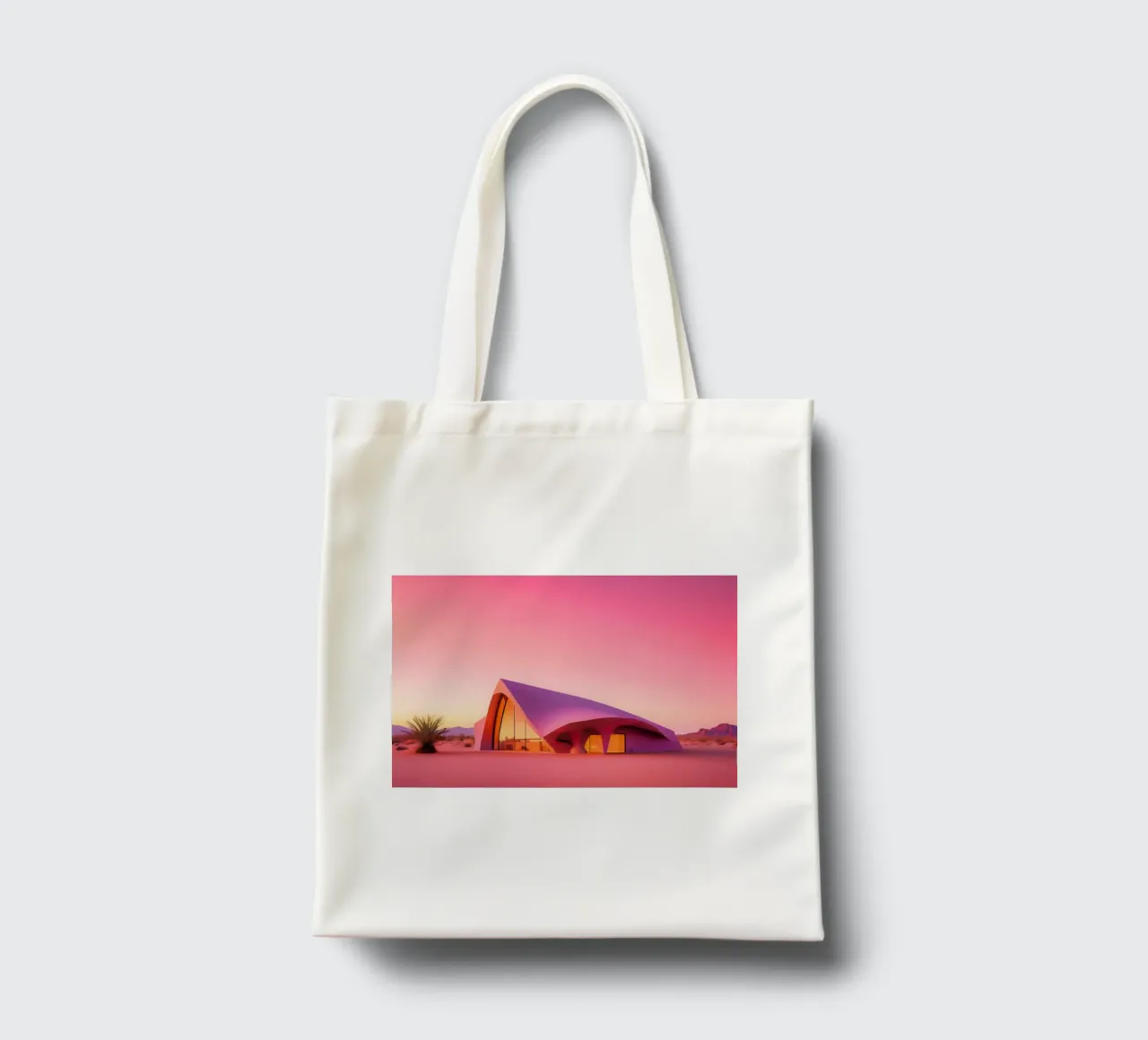 Architectural symphony tote bag by ICONICA Art Studio