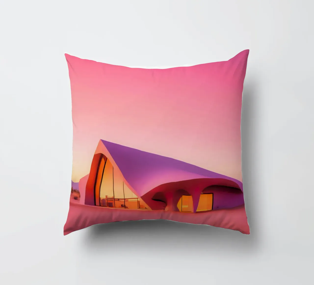 Architektonische Symphonie Kissen von ICONICA Art Studio