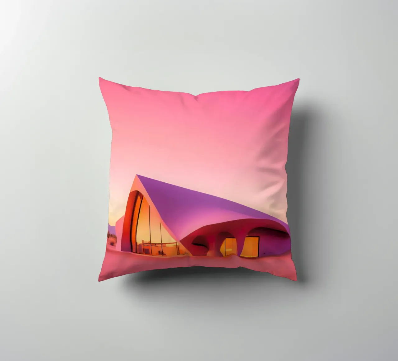 Architektonische Symphonie Kissen von ICONICA Art Studio