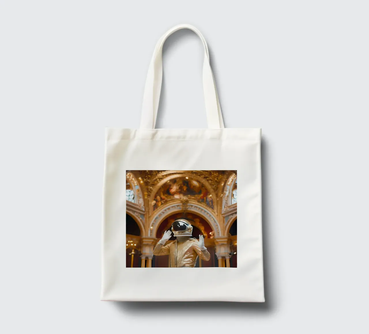 Esplorazione di lusso borsa in juta da ICONICA Art Studio