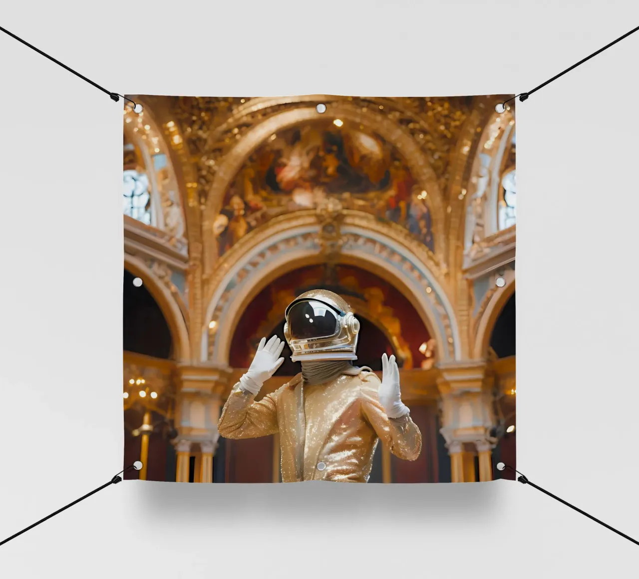 Esplorazione di lusso telo in pvc da ICONICA Art Studio