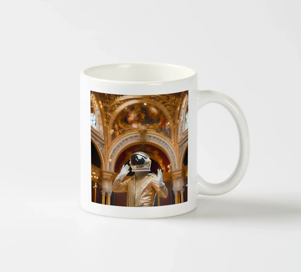 Esplorazione di lusso tazza in ceramica da ICONICA Art Studio