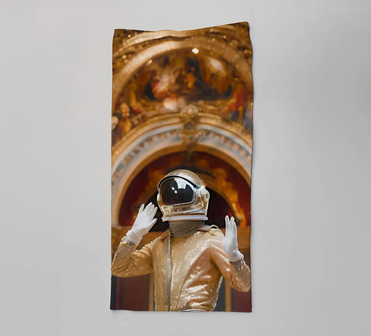 Esplorazione di lusso asciugamano da bagno da ICONICA Art Studio