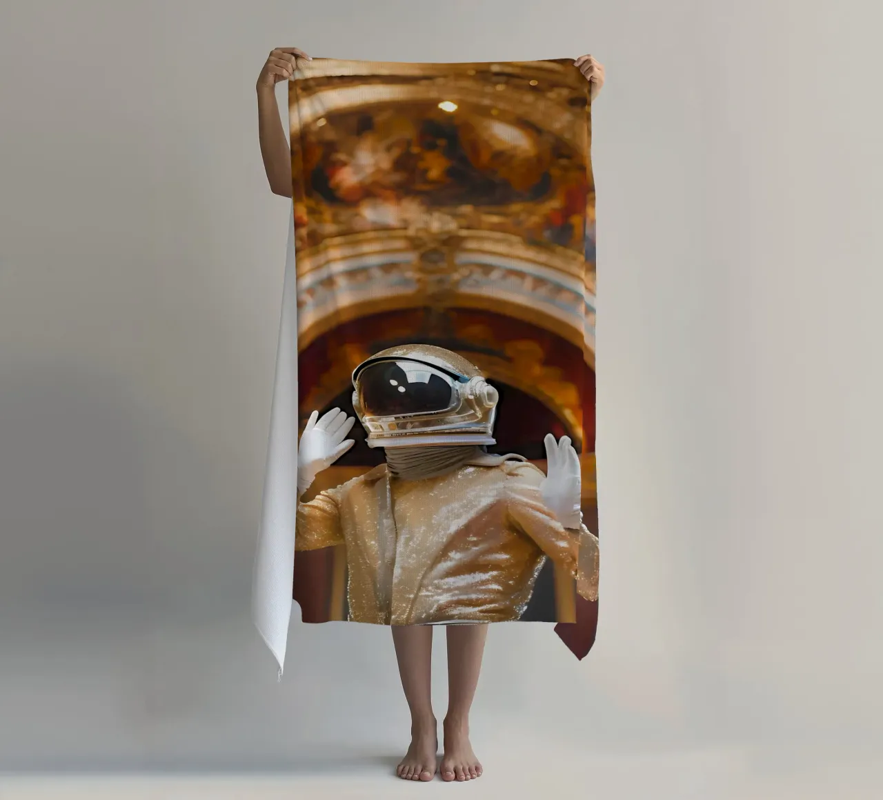 Esplorazione di lusso telo mare da ICONICA Art Studio
