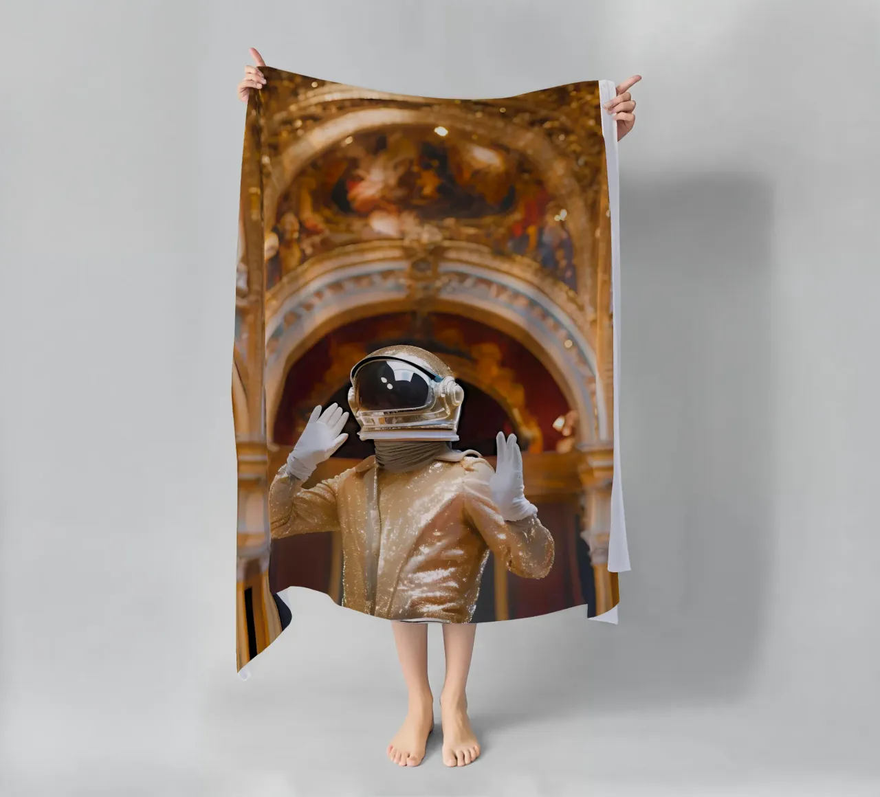 Esplorazione di lusso telo mare da ICONICA Art Studio