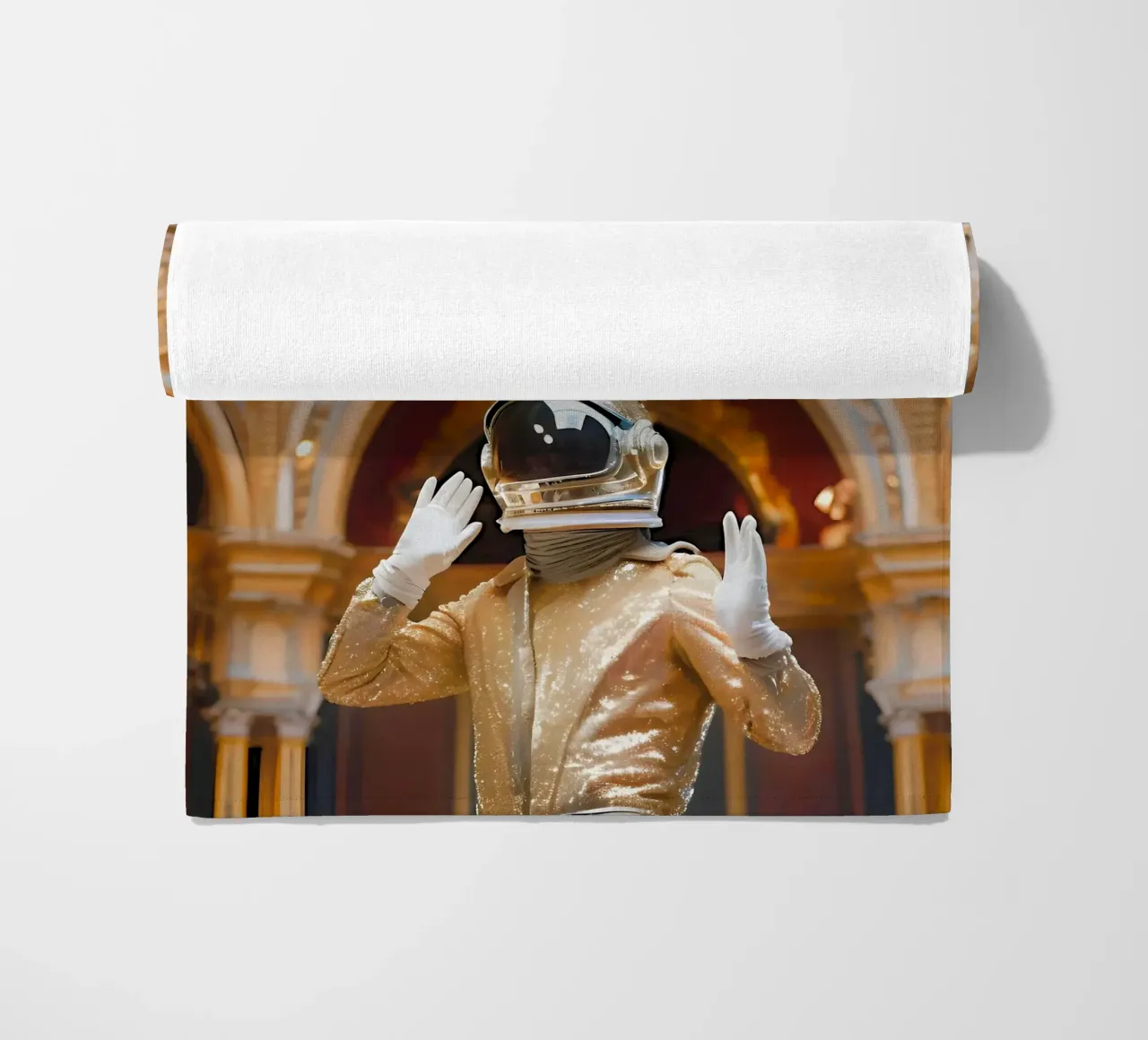 Esplorazione di lusso telo mare da ICONICA Art Studio
