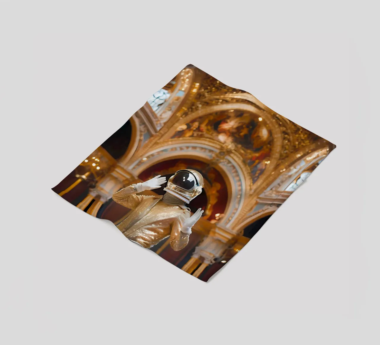Esplorazione di lusso coperta in pile da ICONICA Art Studio
