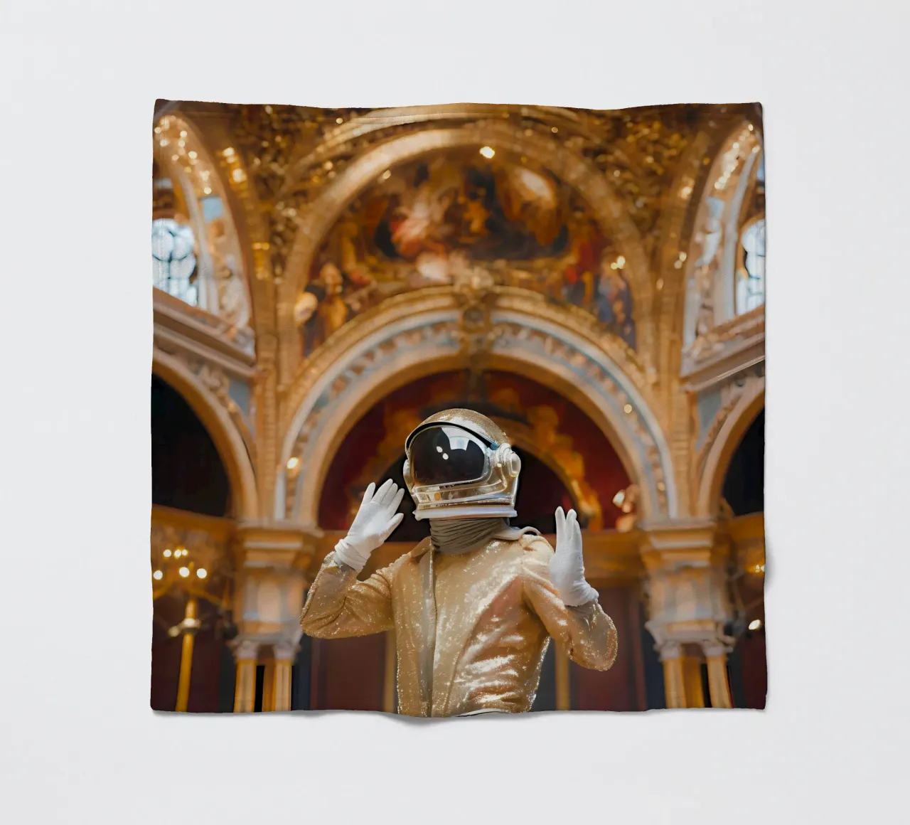 Esplorazione di lusso coperta in pile da ICONICA Art Studio