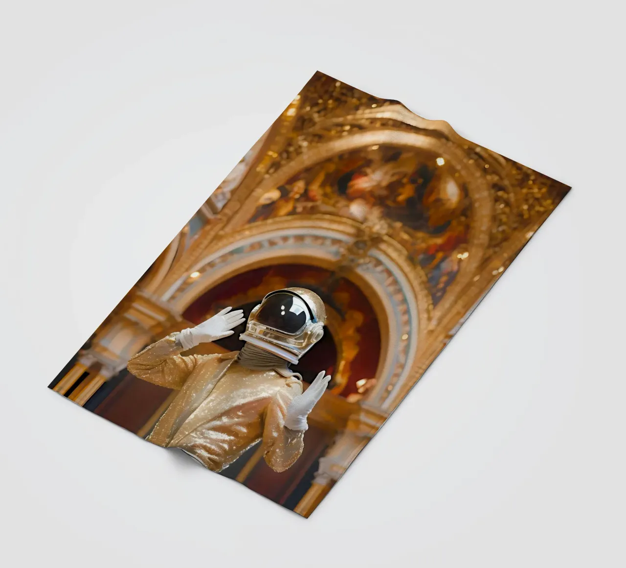 Esplorazione di lusso coperta in pile da ICONICA Art Studio