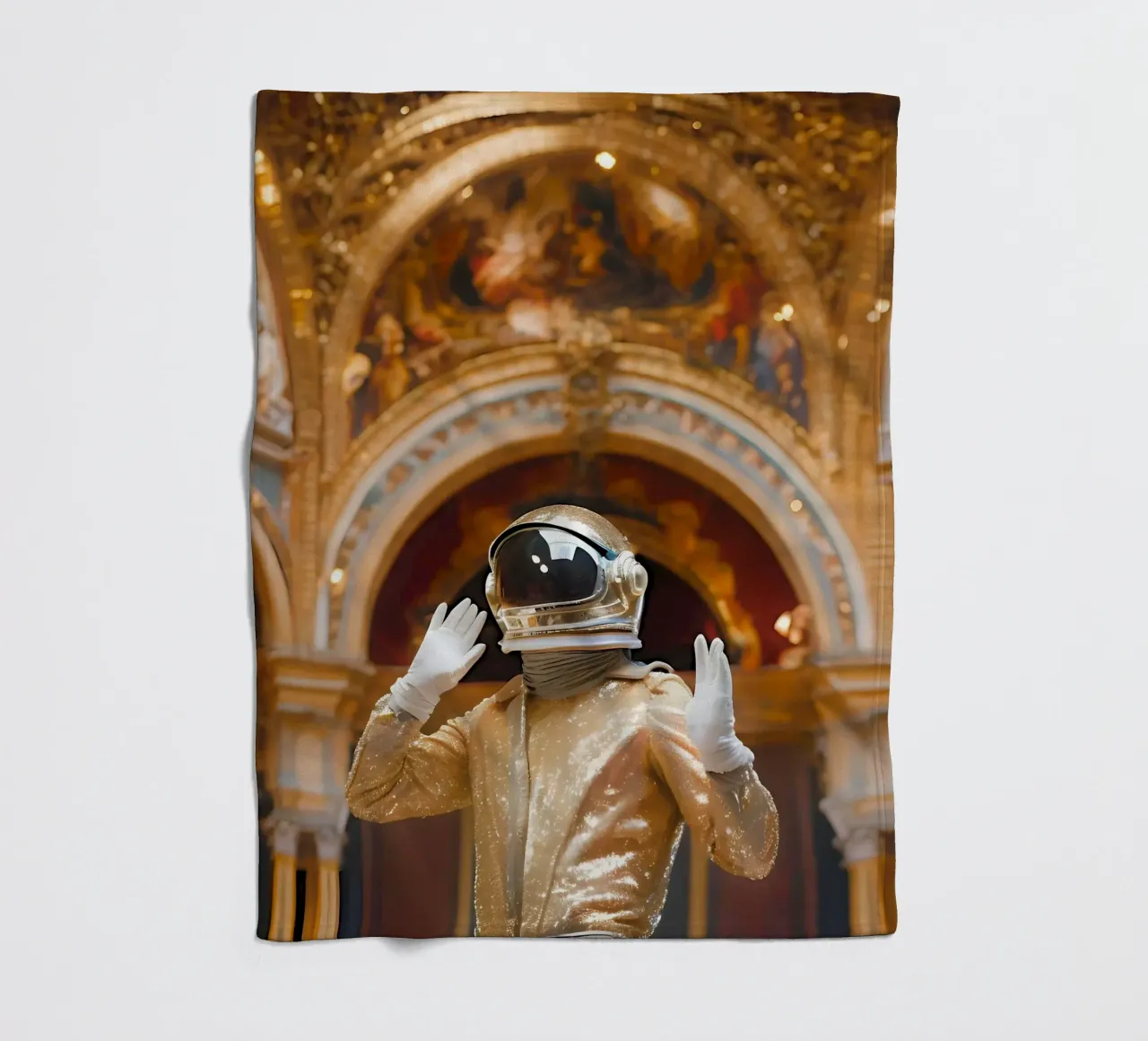 Esplorazione di lusso coperta in pile da ICONICA Art Studio