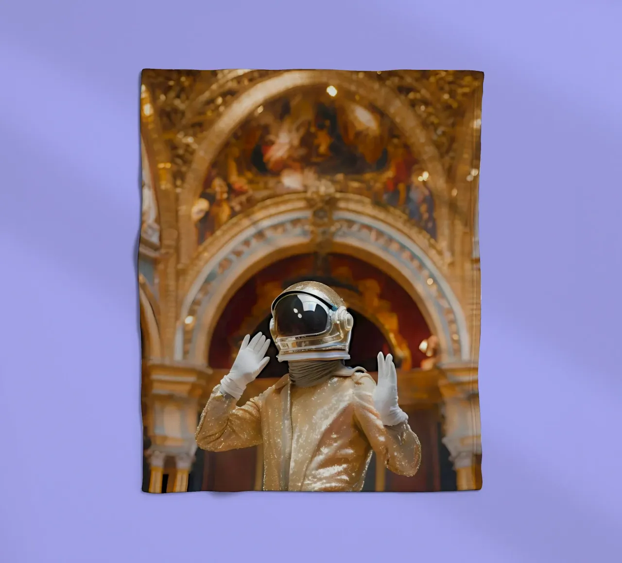 Esplorazione di lusso coperta in pile da ICONICA Art Studio