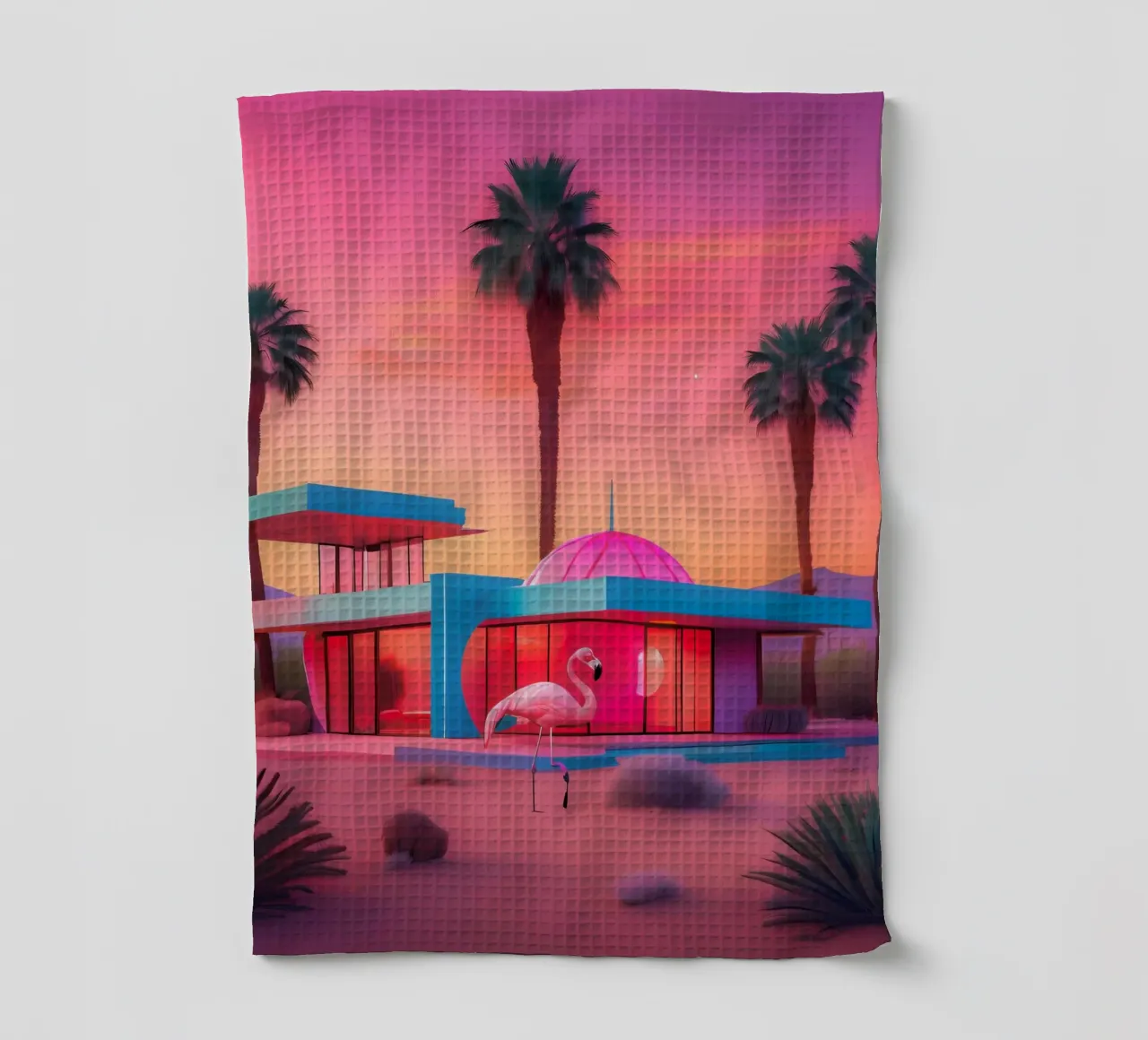 L’Âme des Seventies torchon de ICONICA Art Studio
