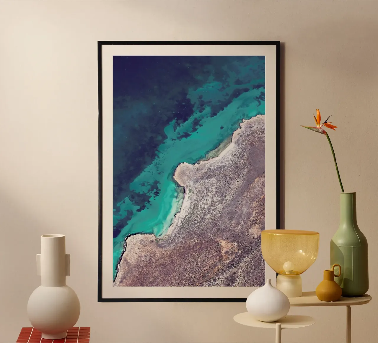 Shark Bay 9 hahnemühle by Simon Butterworth