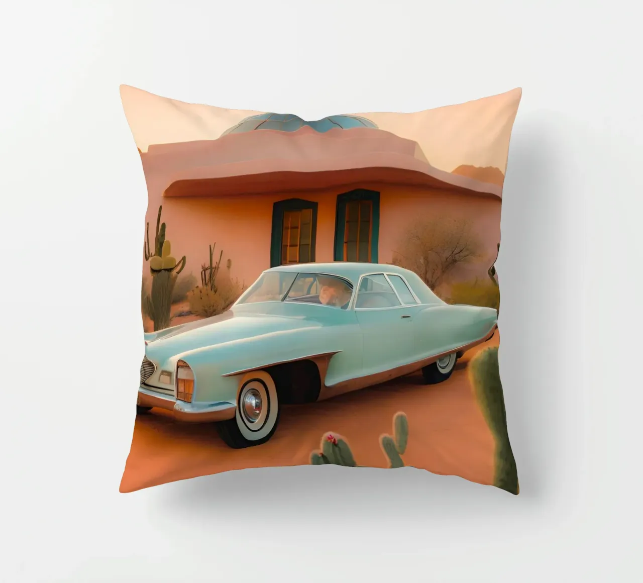 Mirage Rétro cuscino da ICONICA Art Studio