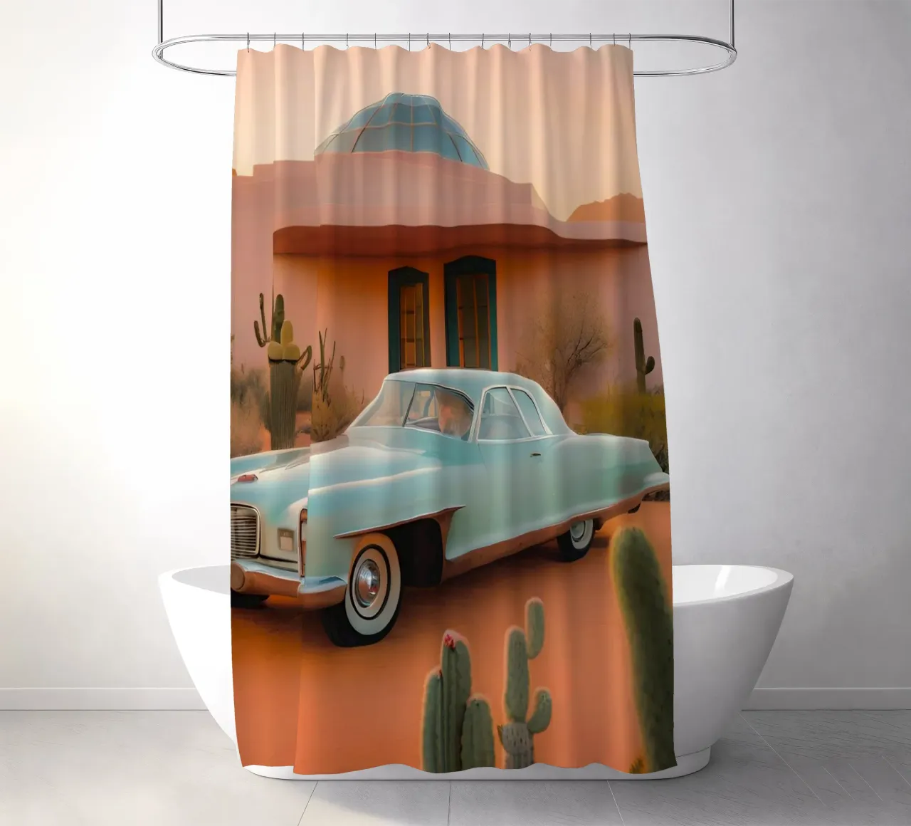 Mirage Rétro tenda da doccia da ICONICA Art Studio