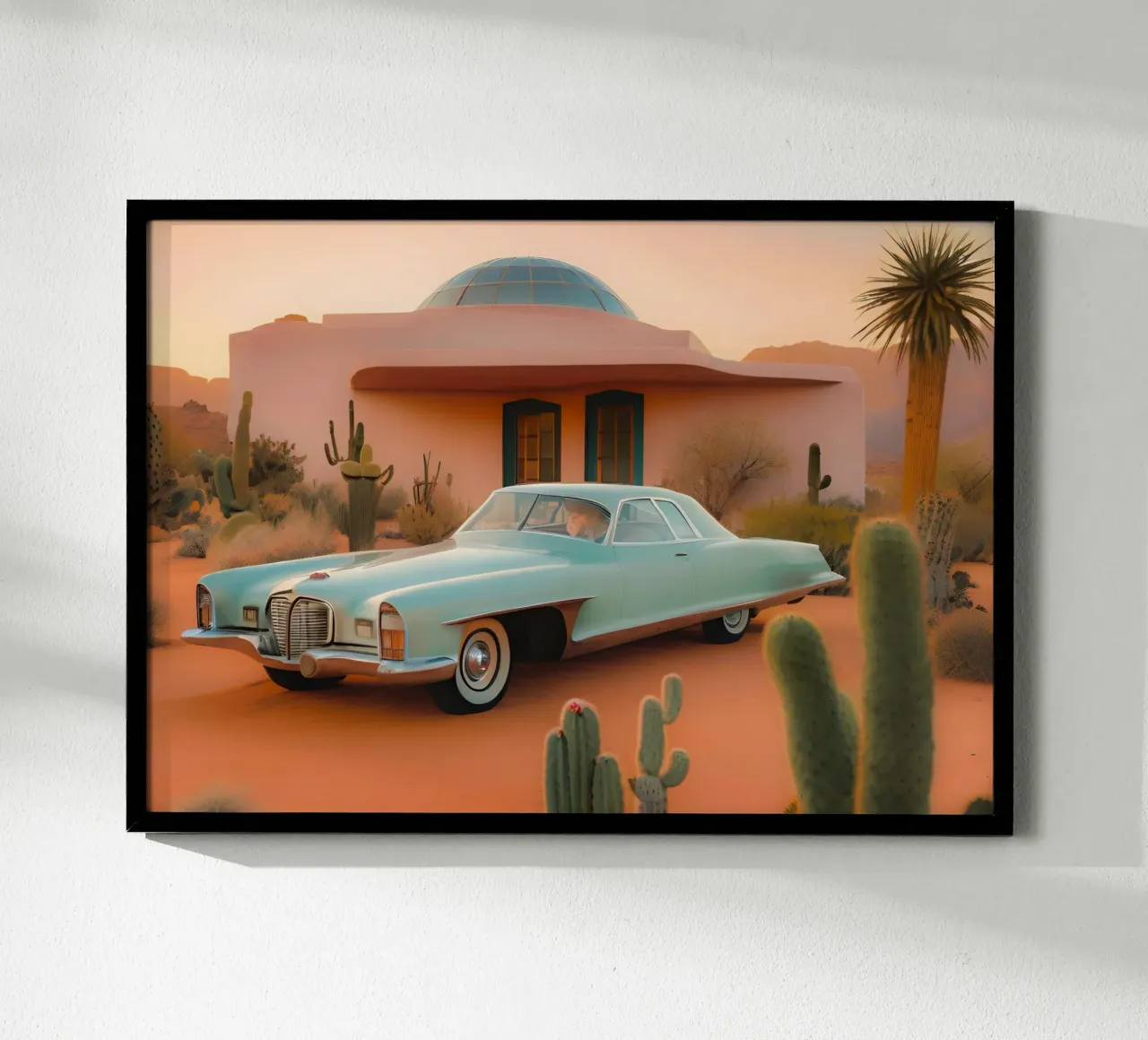 Mirage Rétro poster da ICONICA Art Studio