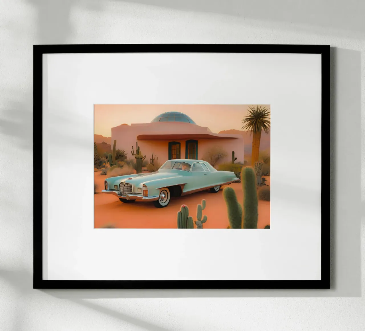 Mirage Rétro poster da ICONICA Art Studio