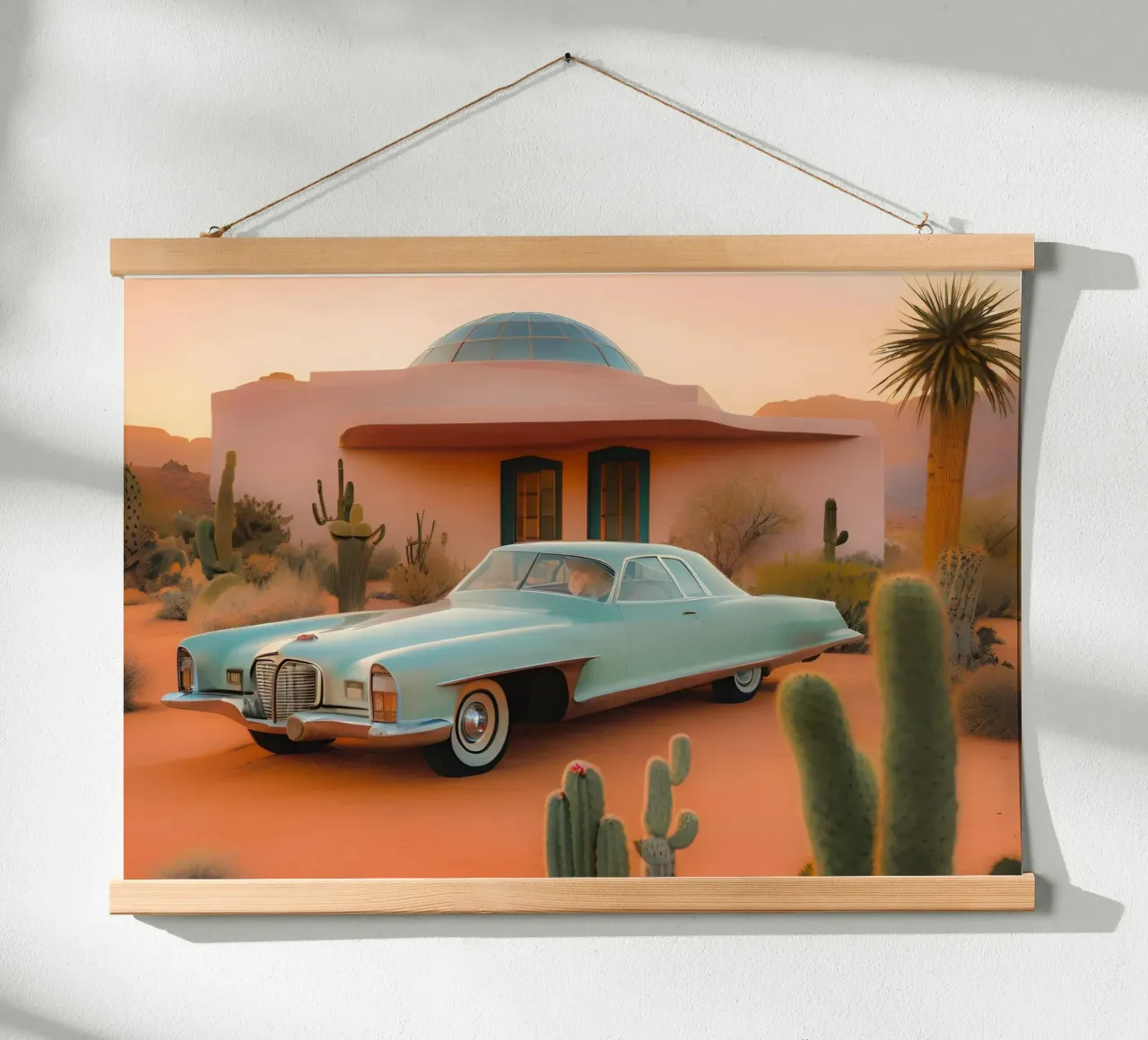 Mirage Rétro poster da ICONICA Art Studio