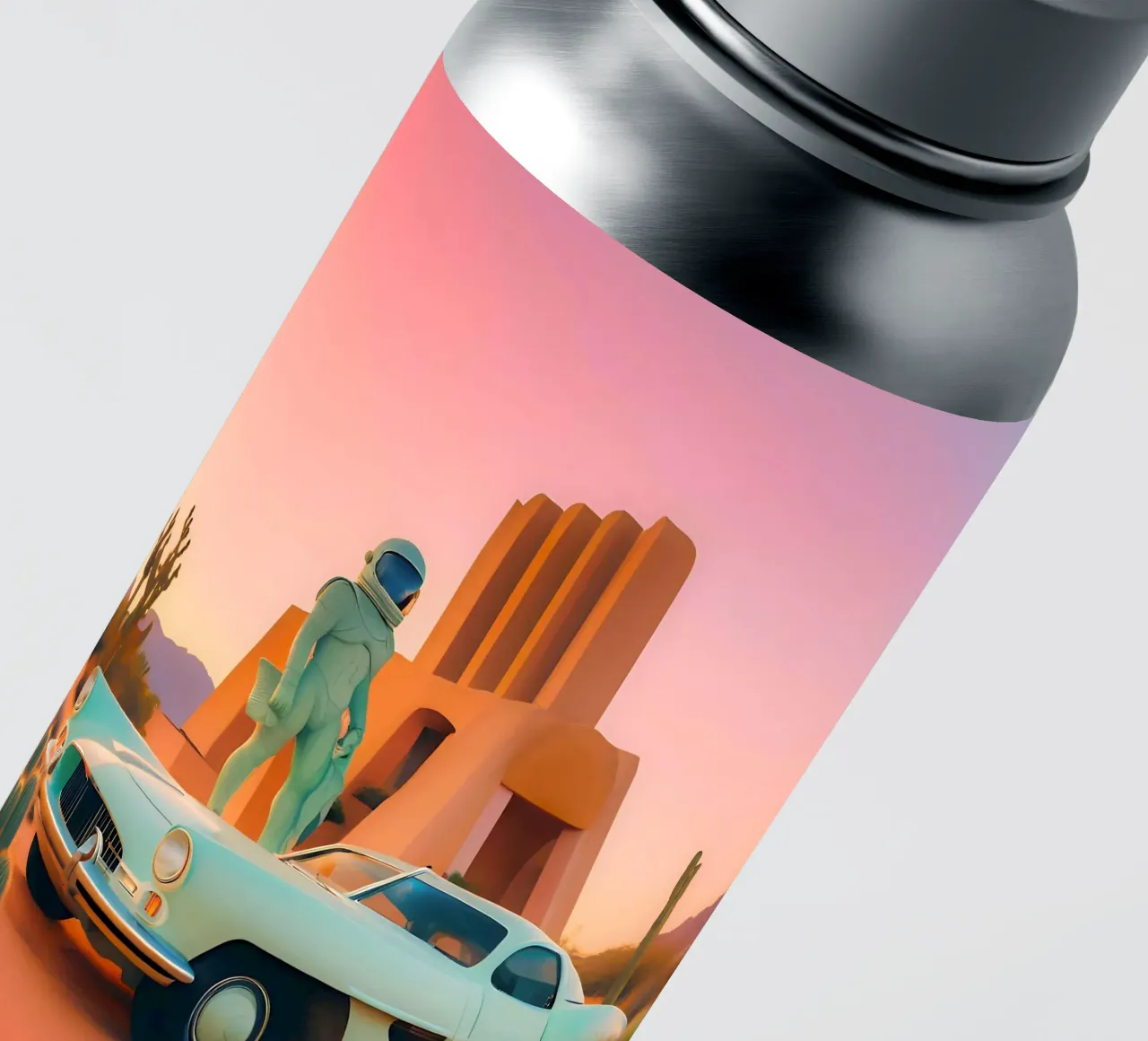Scappatella Intemporella adesivo da ICONICA Art Studio