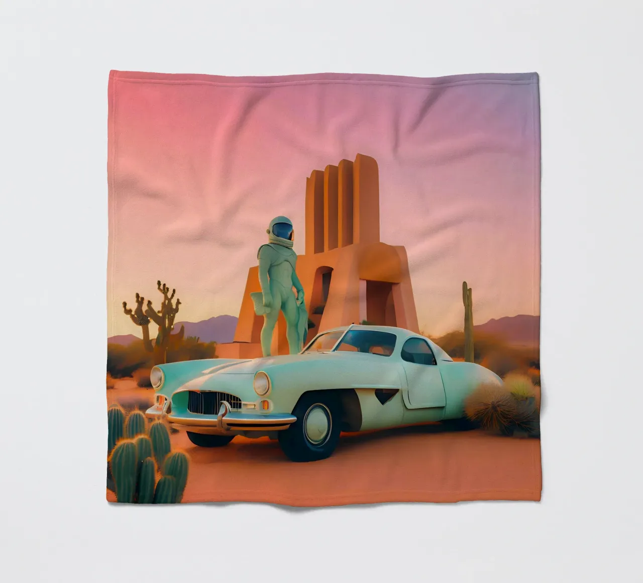 Scappatella Intemporella coperta in pile da ICONICA Art Studio
