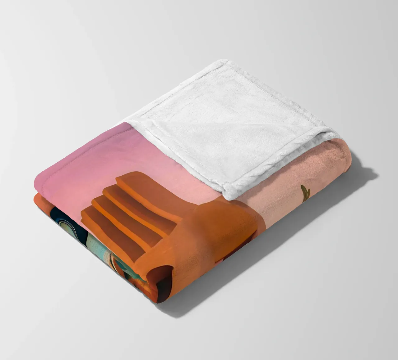 Scappatella Intemporella coperta in pile da ICONICA Art Studio