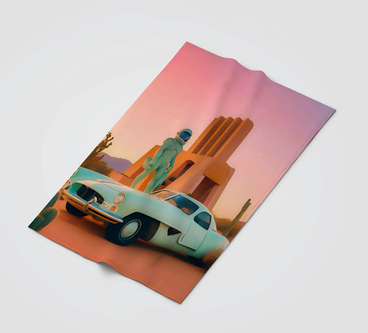 Scappatella Intemporella coperta in pile da ICONICA Art Studio