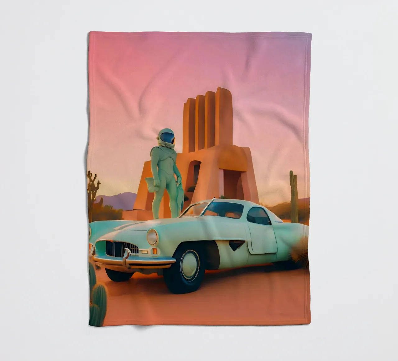 Scappatella Intemporella coperta in pile da ICONICA Art Studio