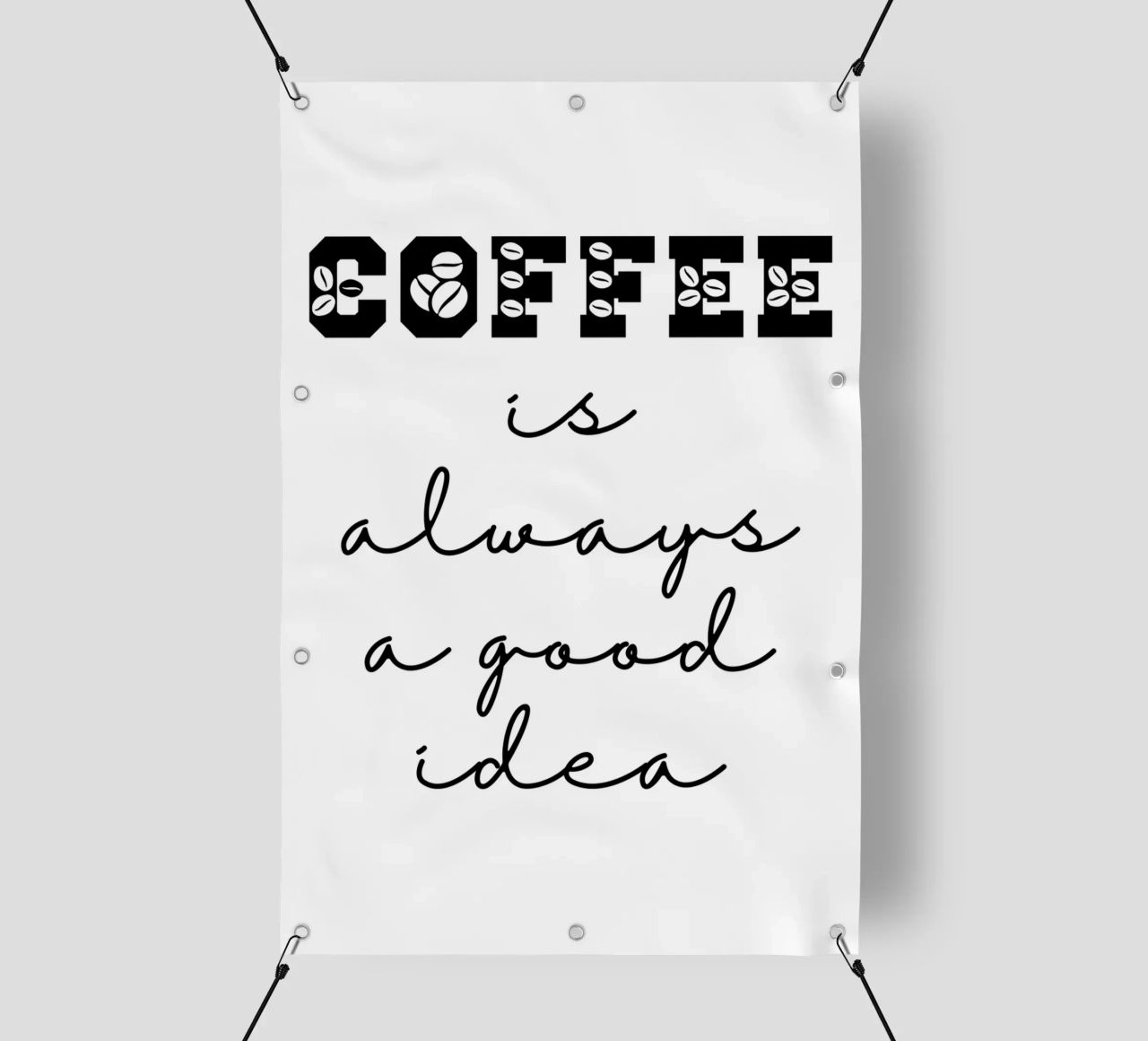 Coffee is Always a Good Idea telo in pvc da Shark Printables