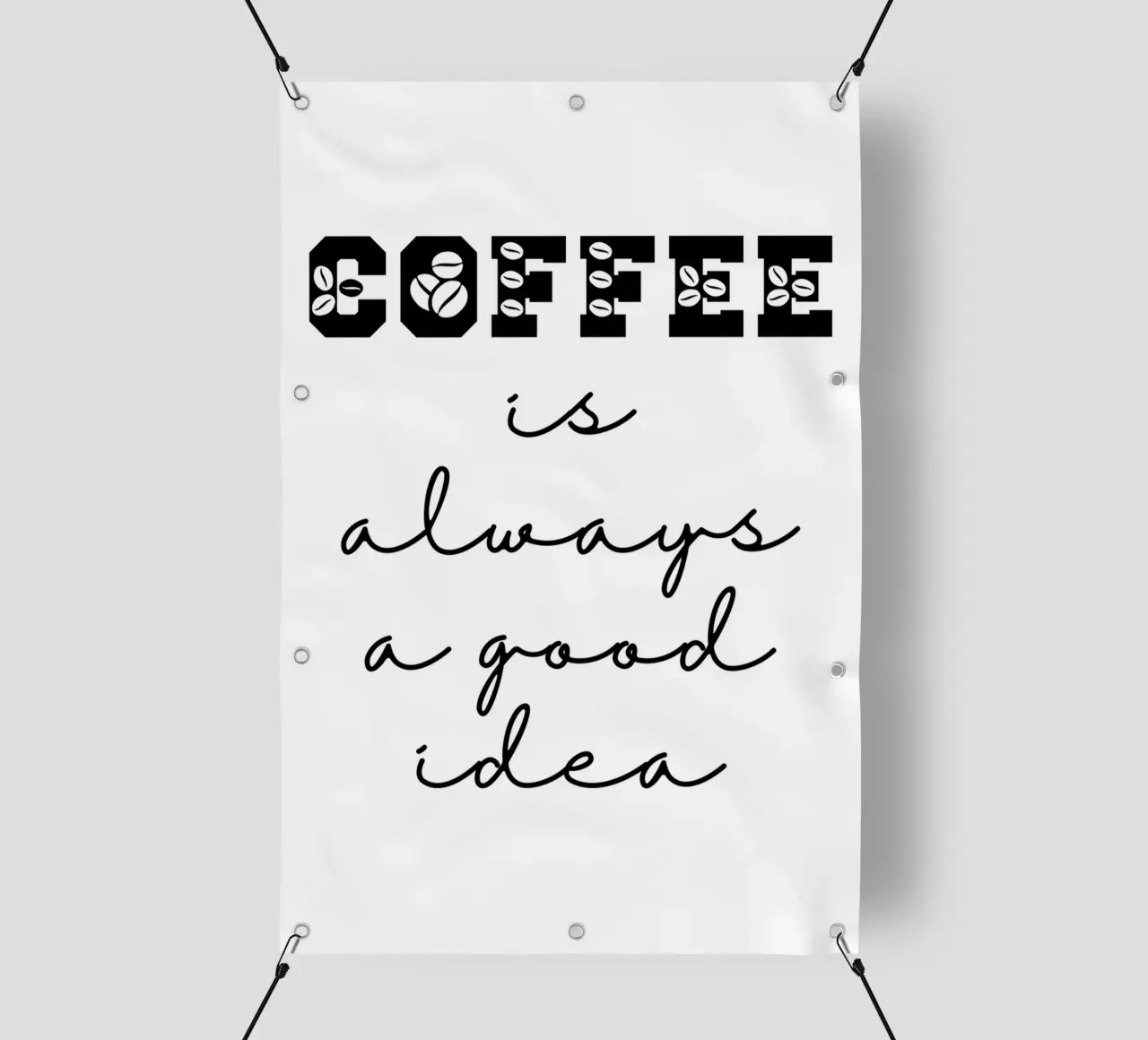 Coffee is Always a Good Idea telo in pvc da Shark Printables